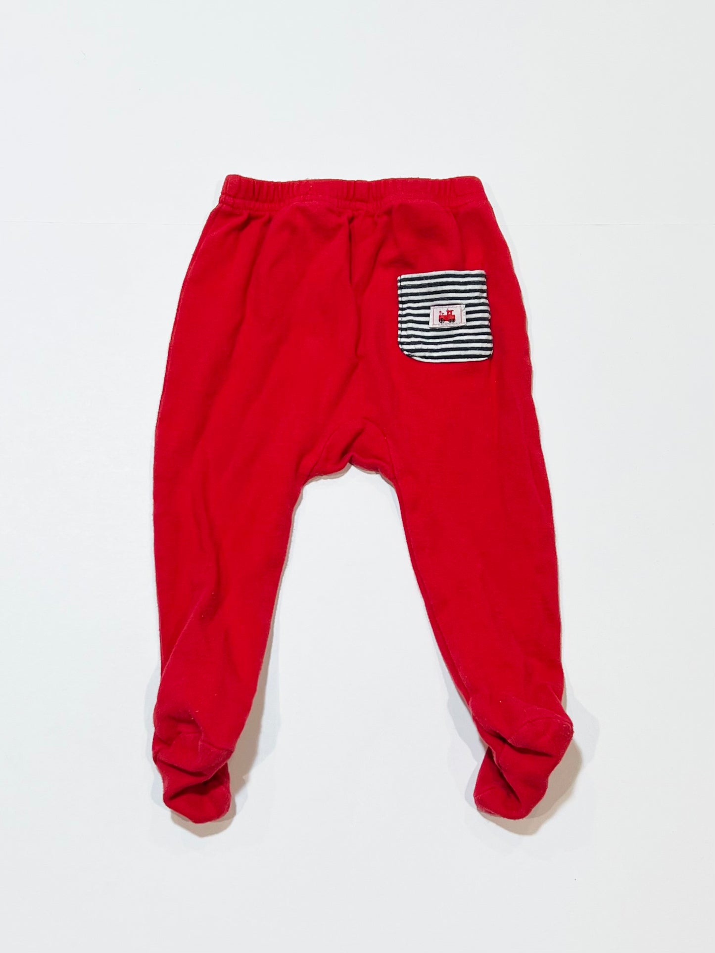 Red footed pants - Size 0