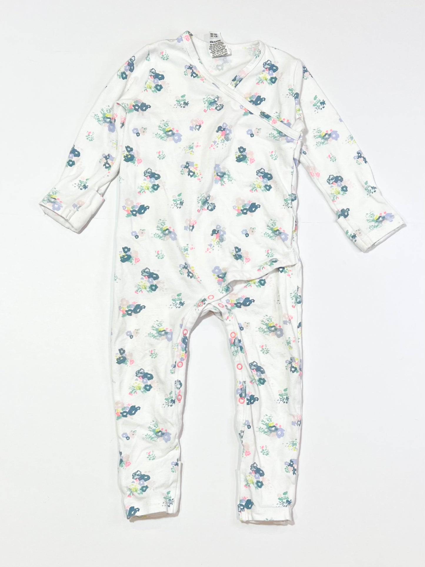 Floral onesie - Size 0
