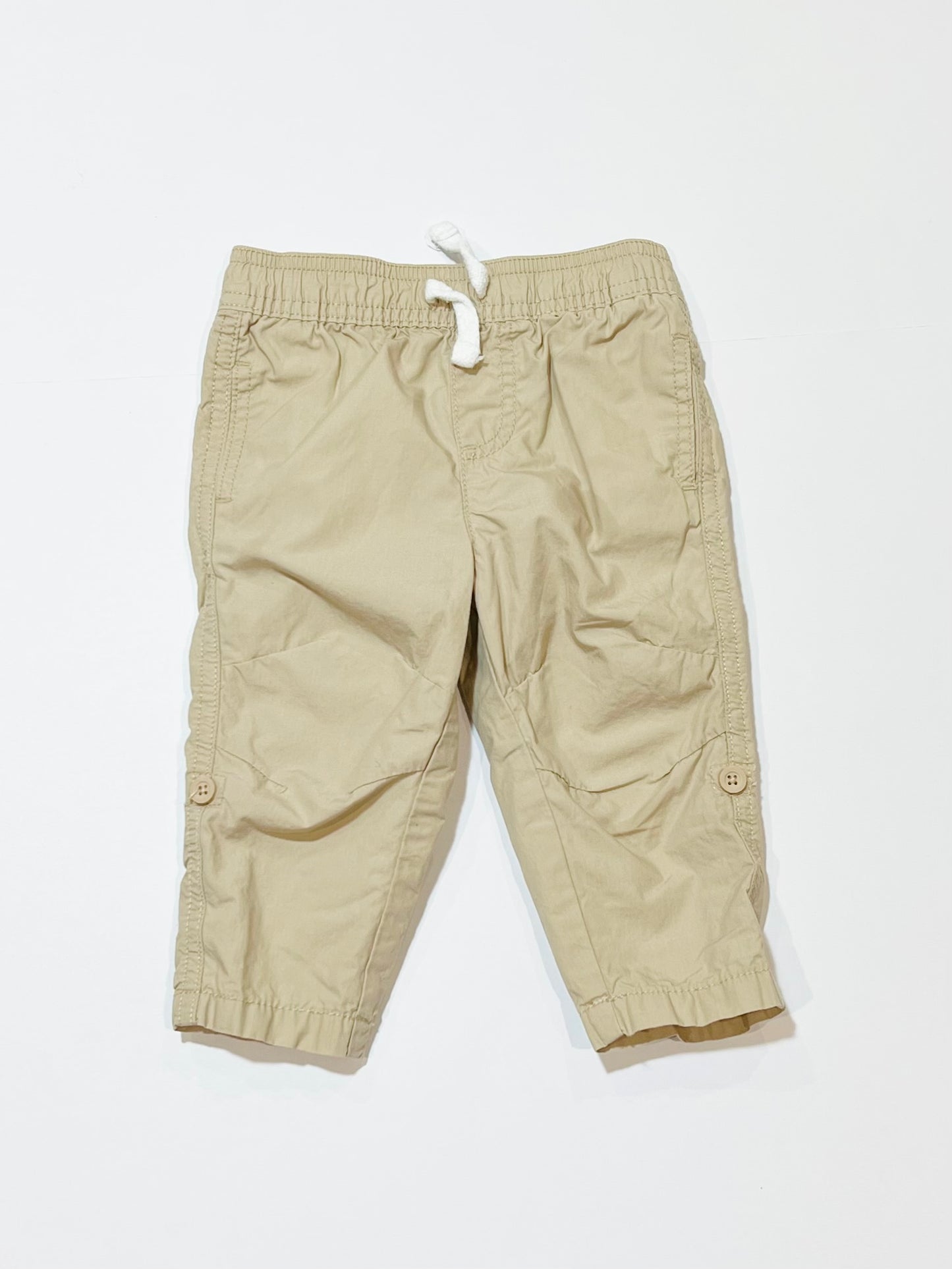 Tan cotton pants - Size 0