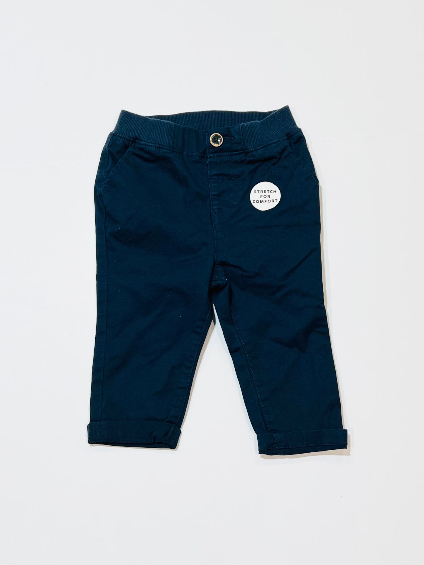 Navy chinos brand new - Size 0