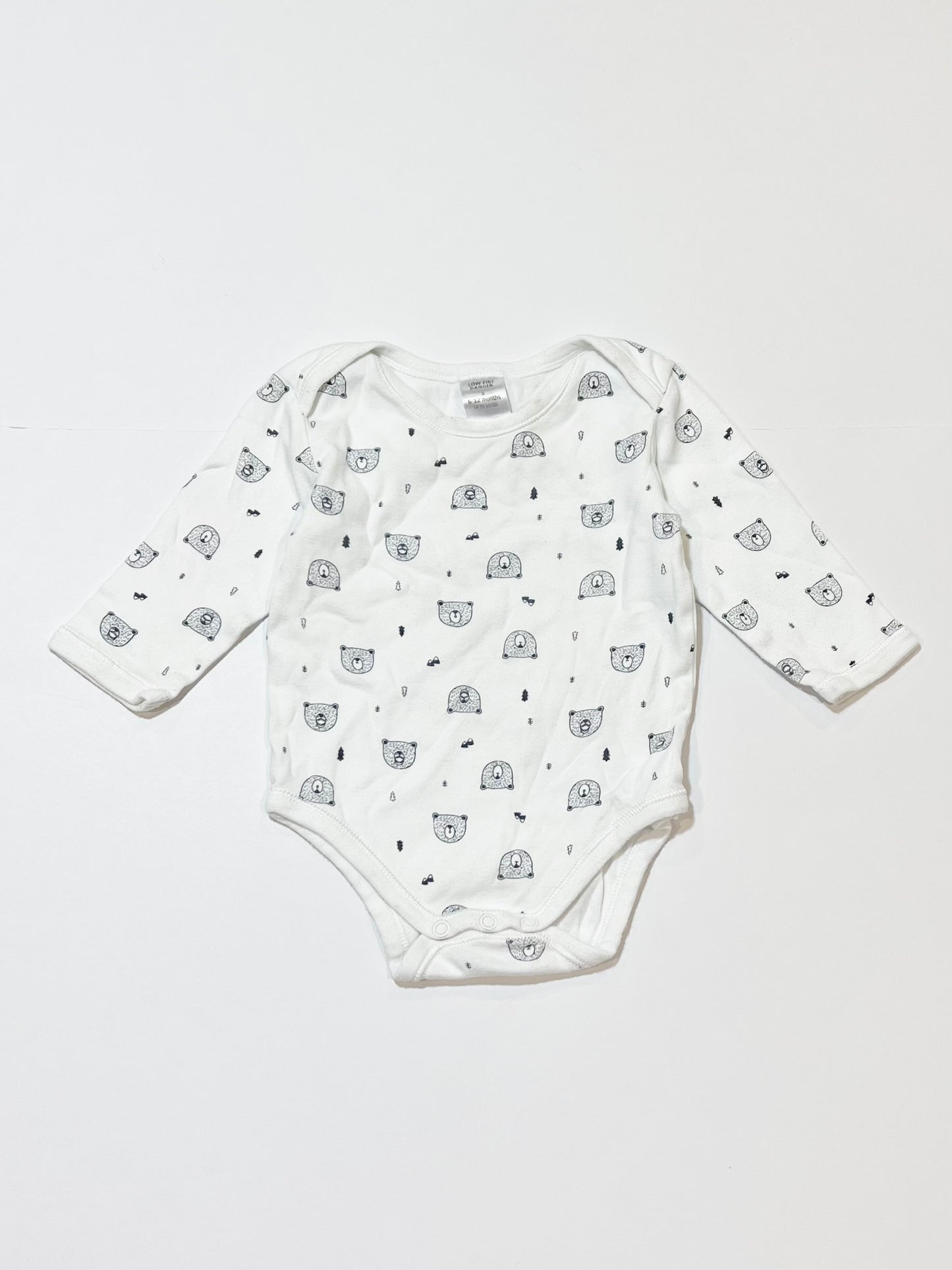 Grizzly bear bodysuit - Size 0