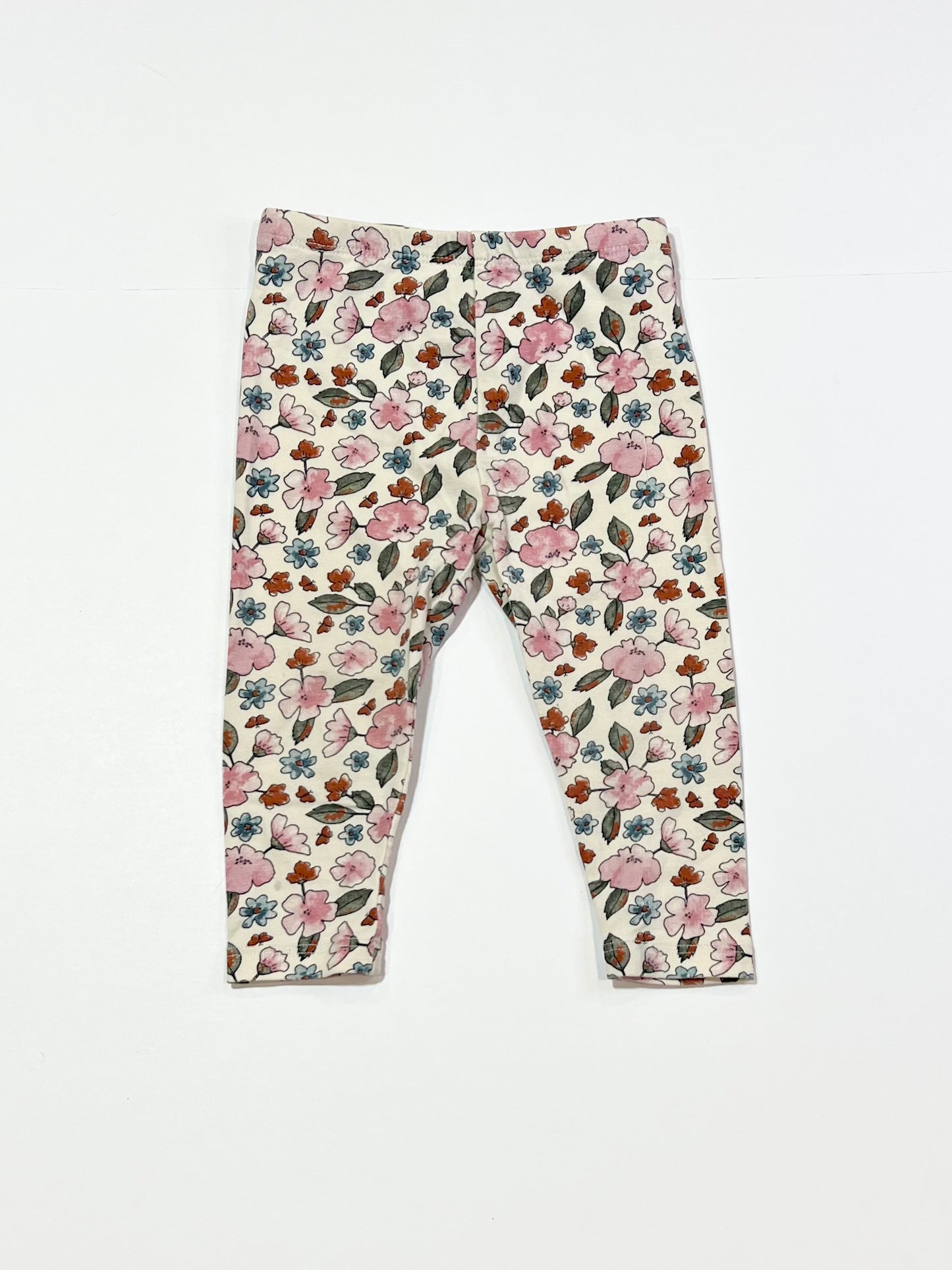 Floral leggings - Size 0