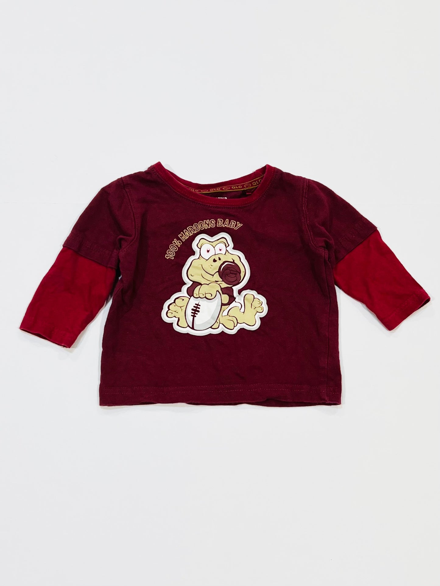 Maroons top - Size 0