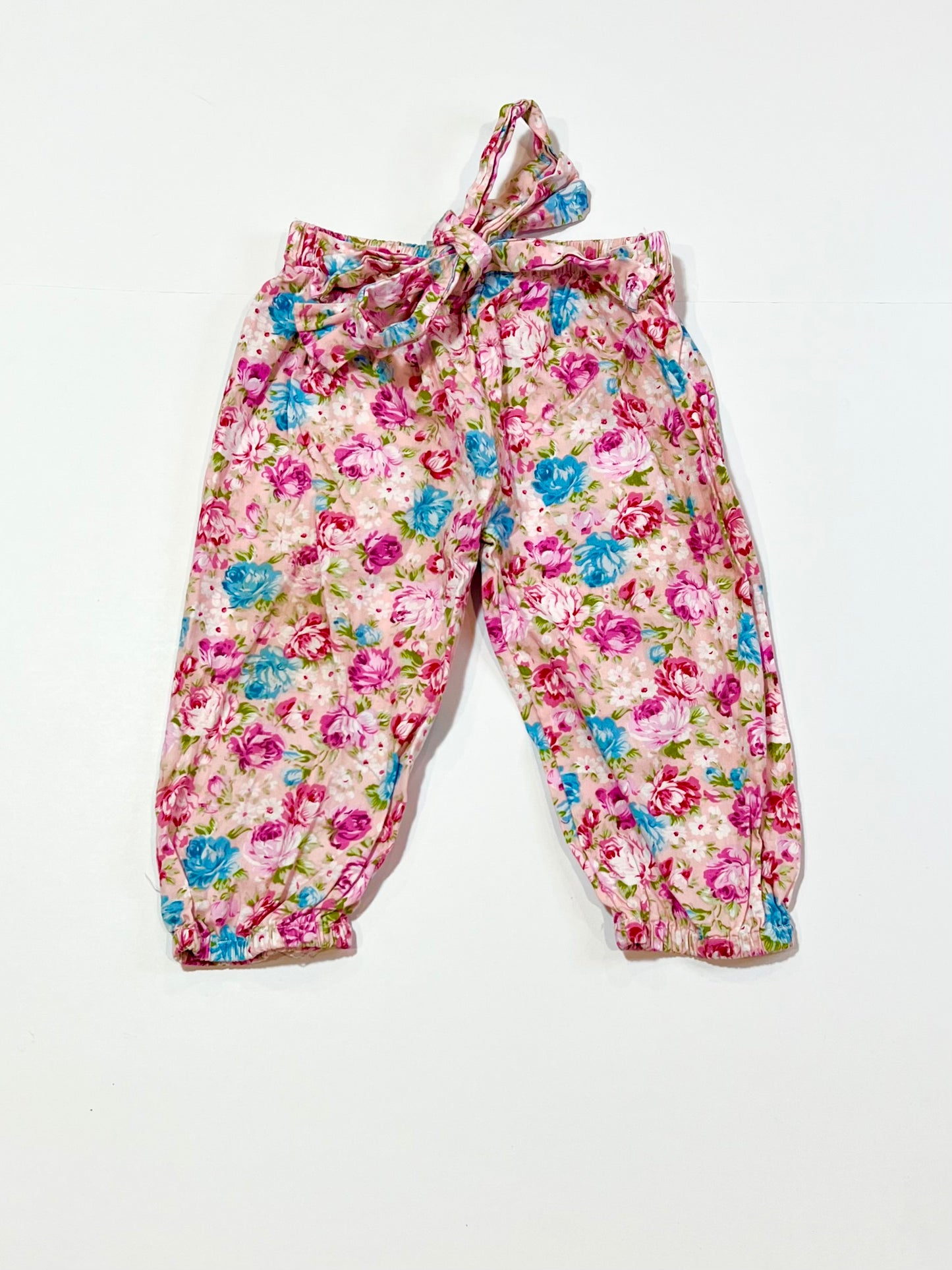 Floral cotton pants - Size 0