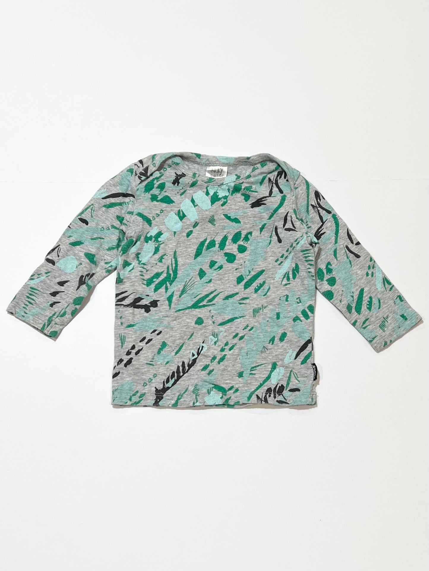 Grey leaf top - Size 0