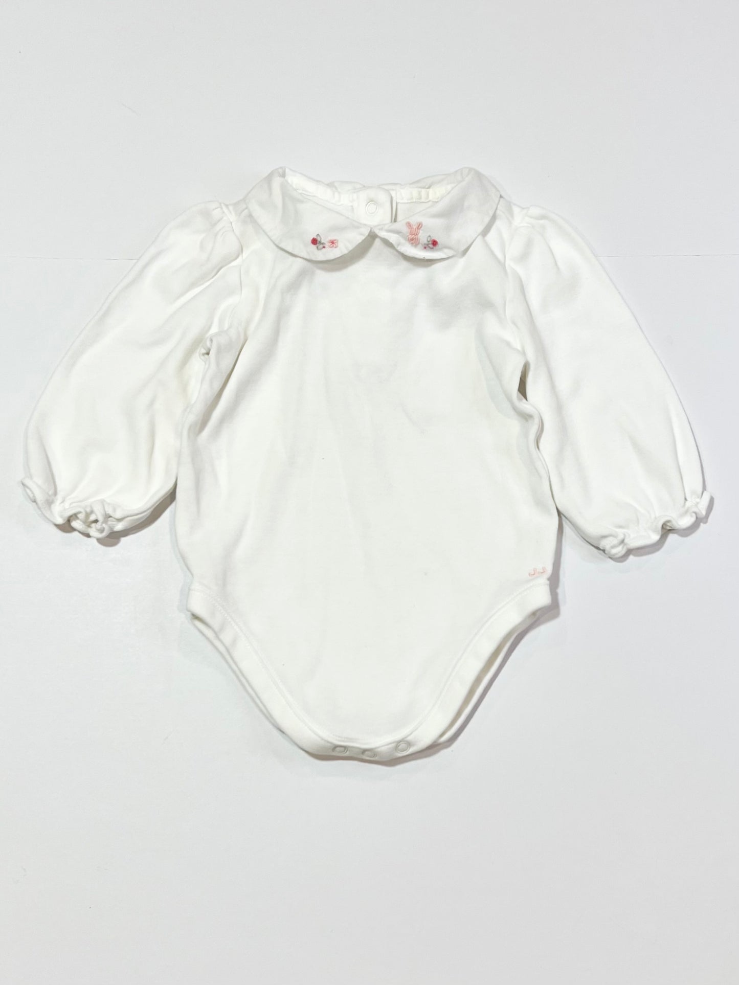 White collared bodysuit - Size 0