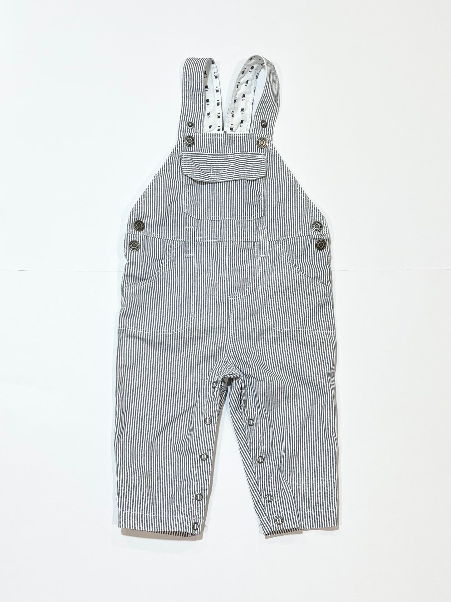 Striped overalls - Size 0