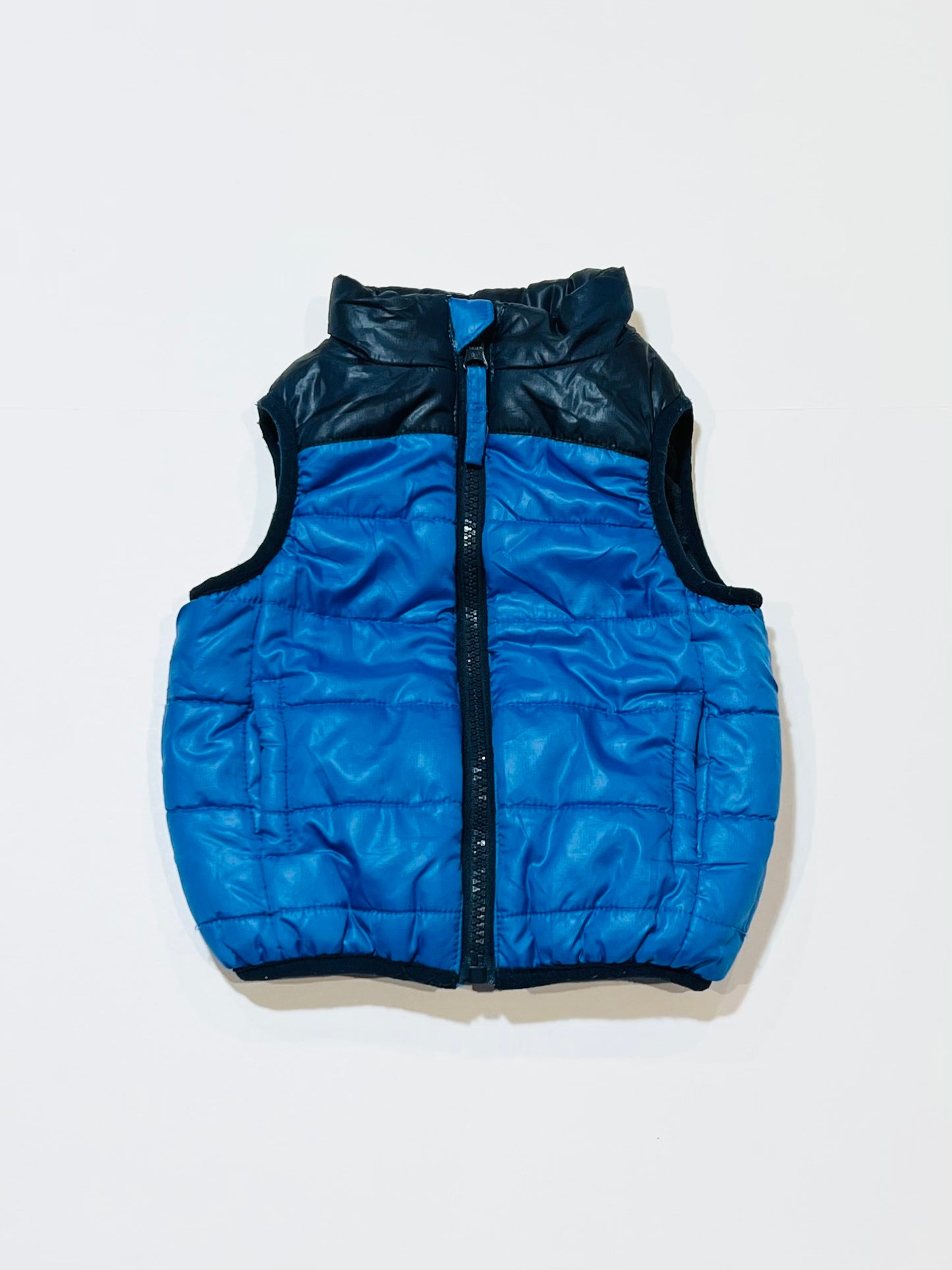 Blue puffer vest - Size 0