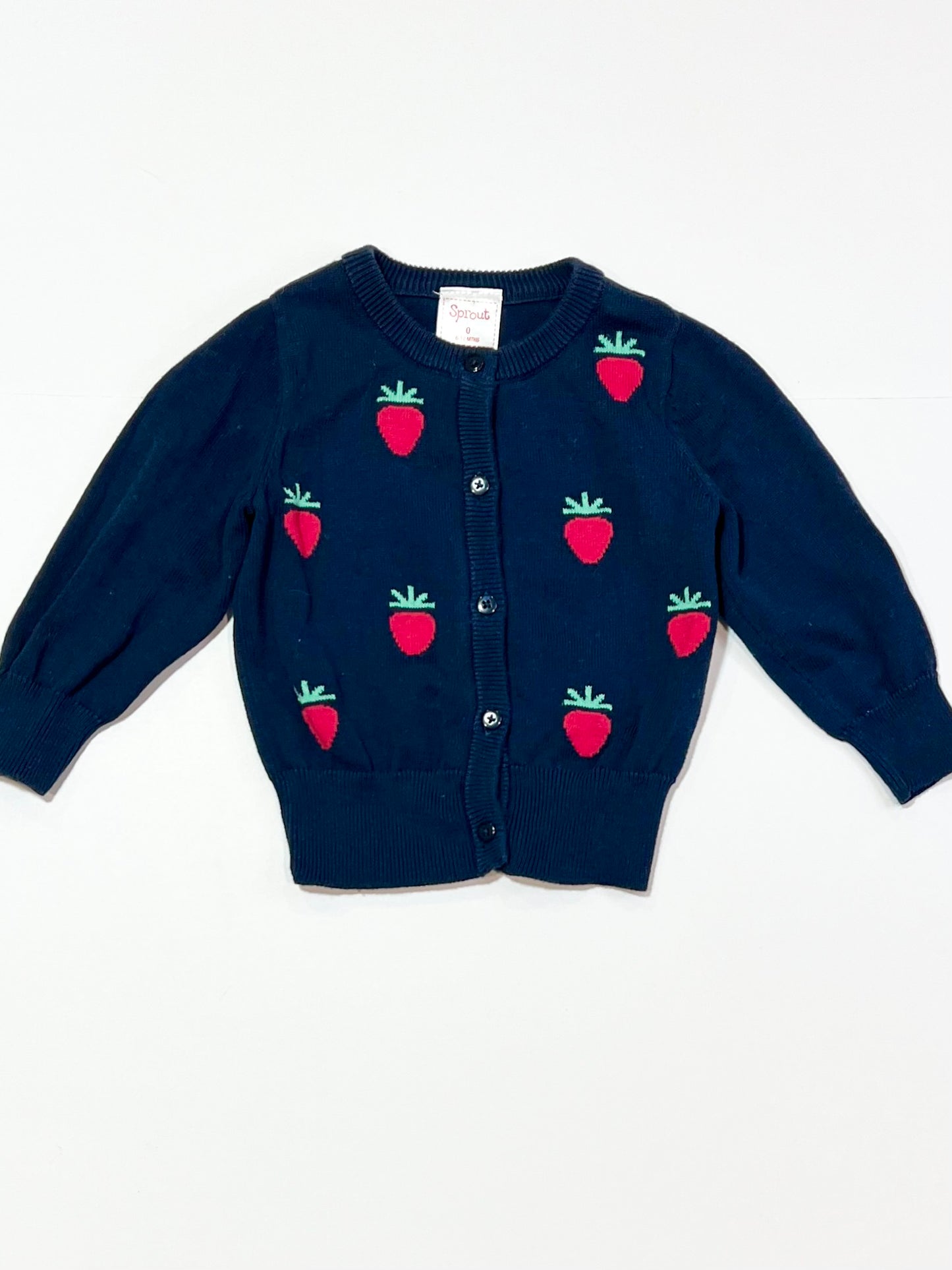 Strawberries cardigan - Size 0