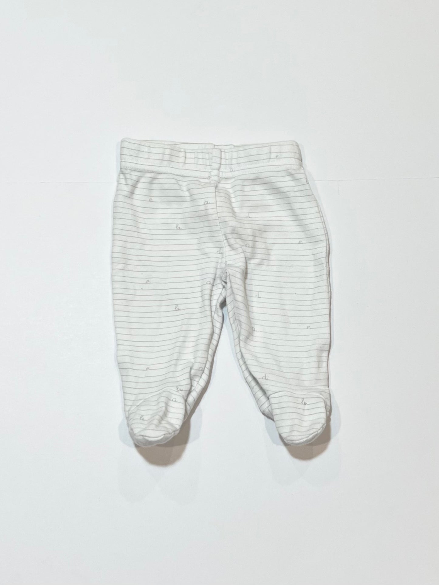Striped footed pants - Size 00000