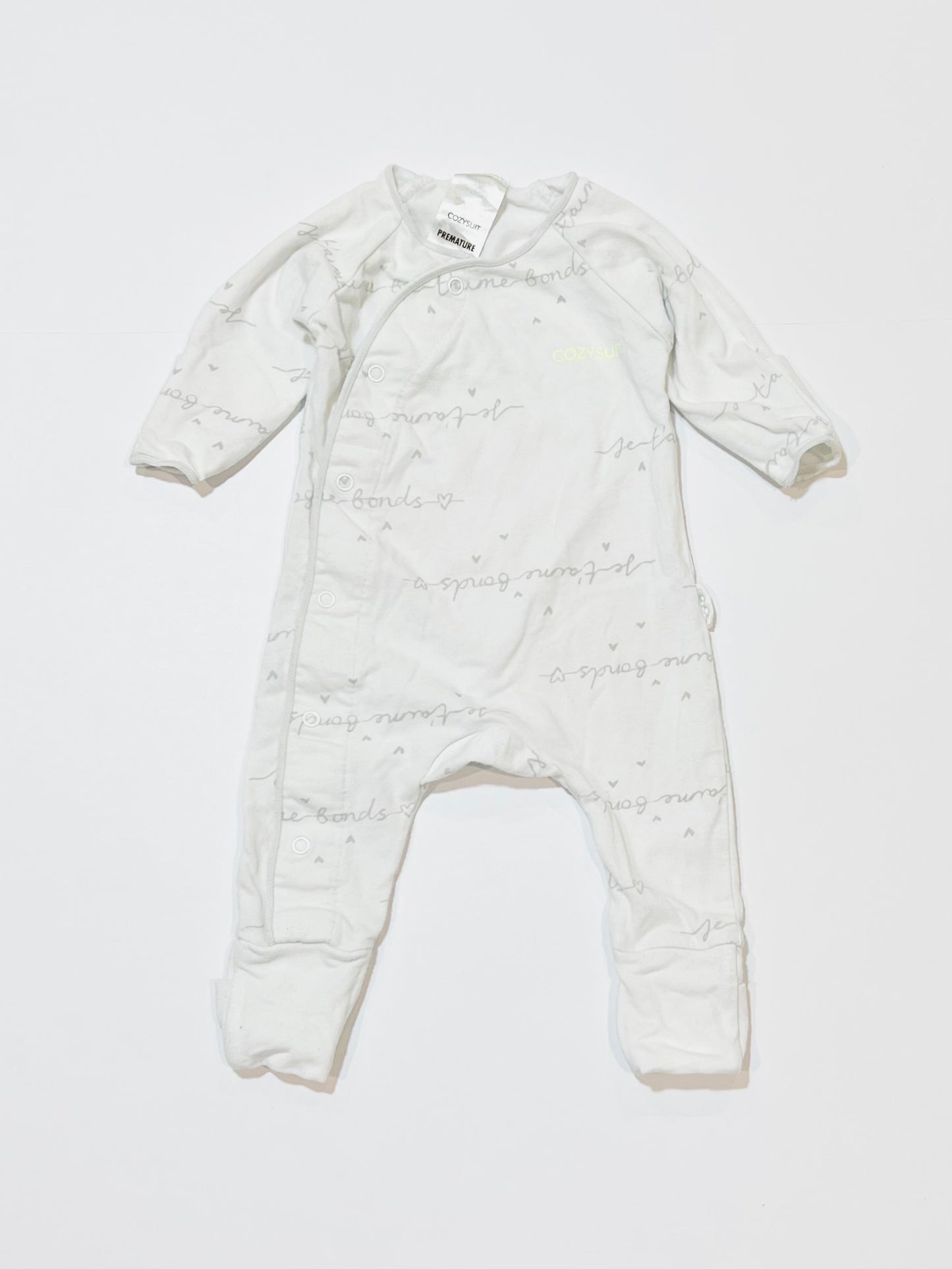 White Cosysuit - Size 00000