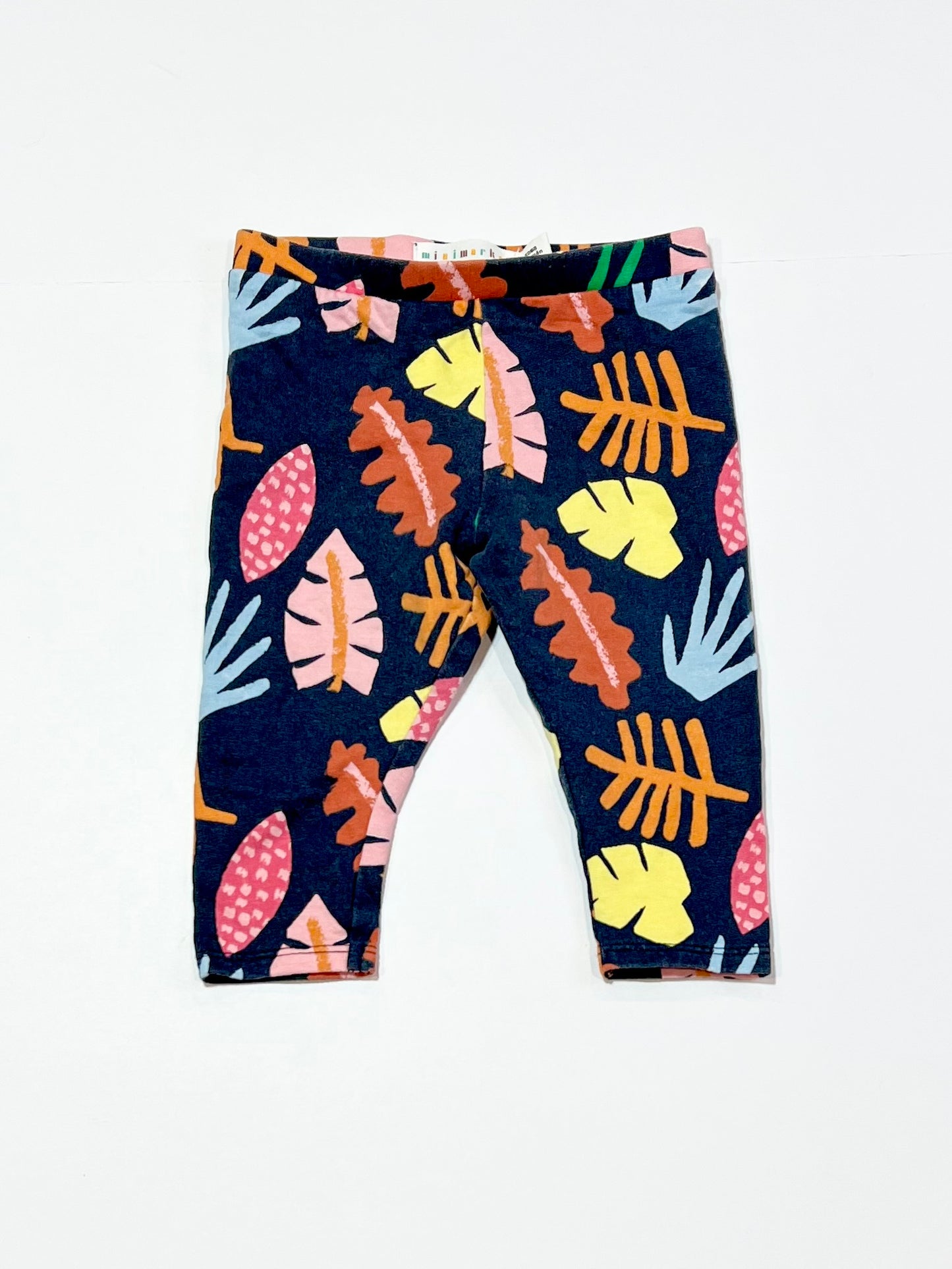 Leafy leggings - Size 4-6 months
