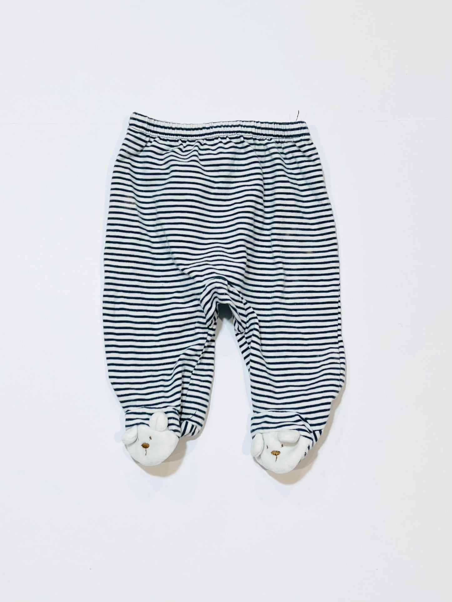 Striped footed pants - Size 0000