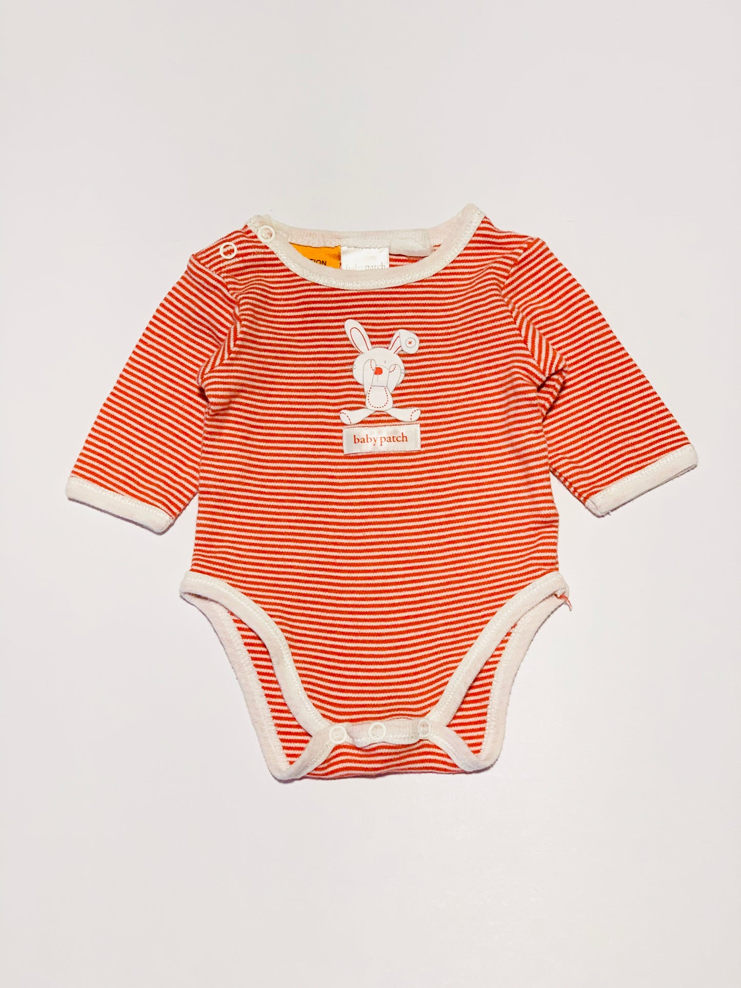 Red stripe bodysuit - Size 0000