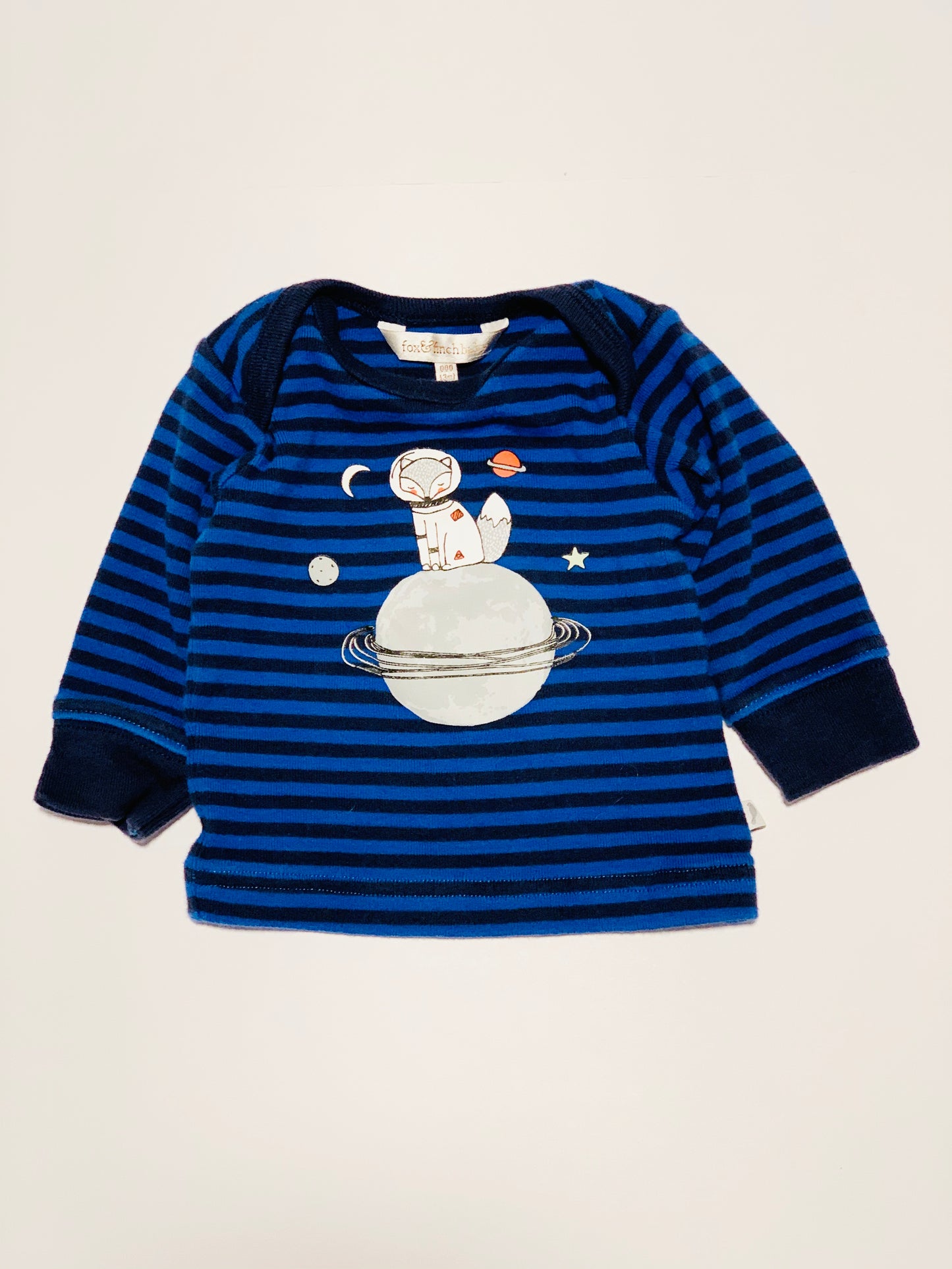Fox in space top - Size 000