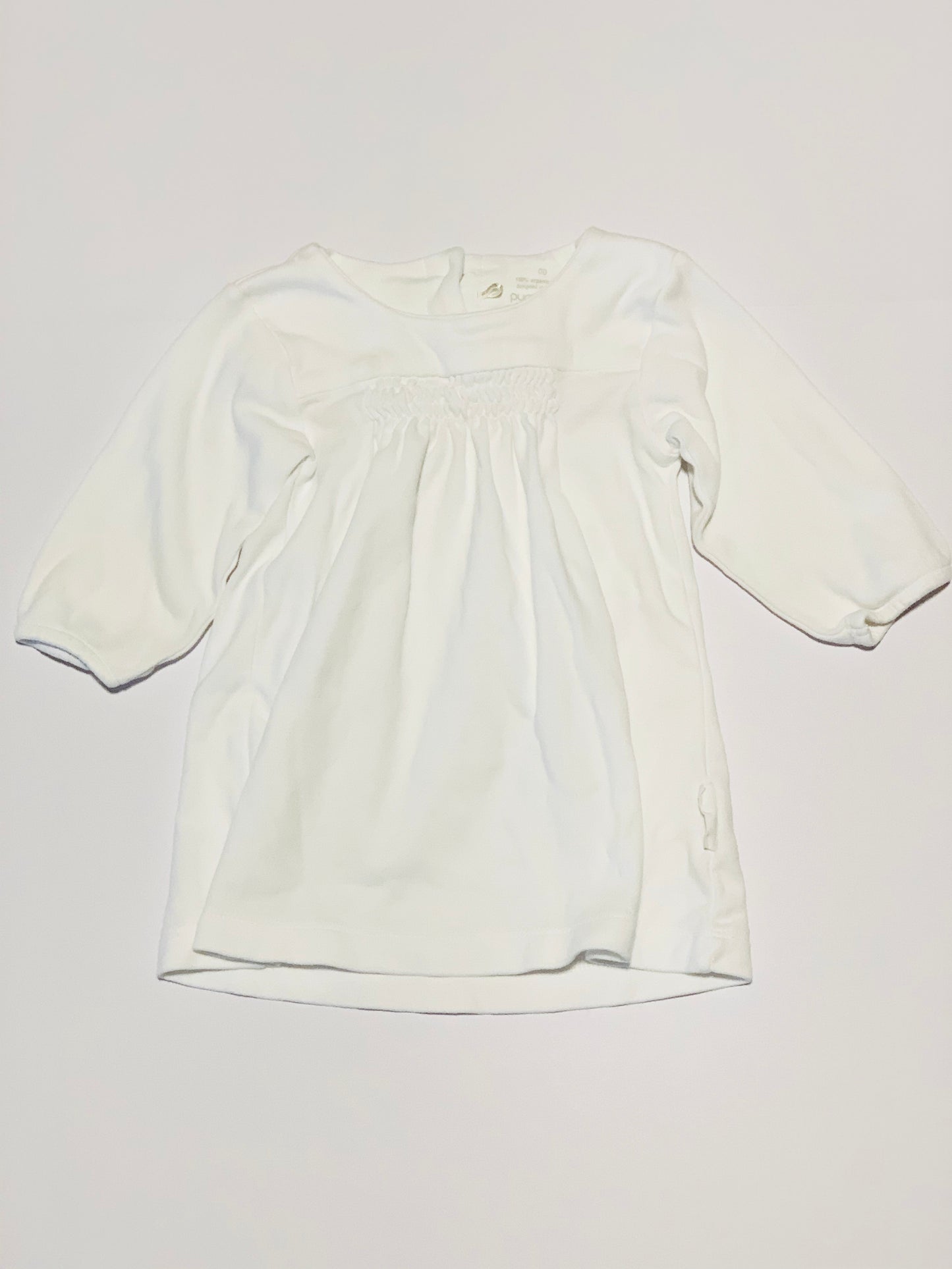 White smocked dress - Size 00
