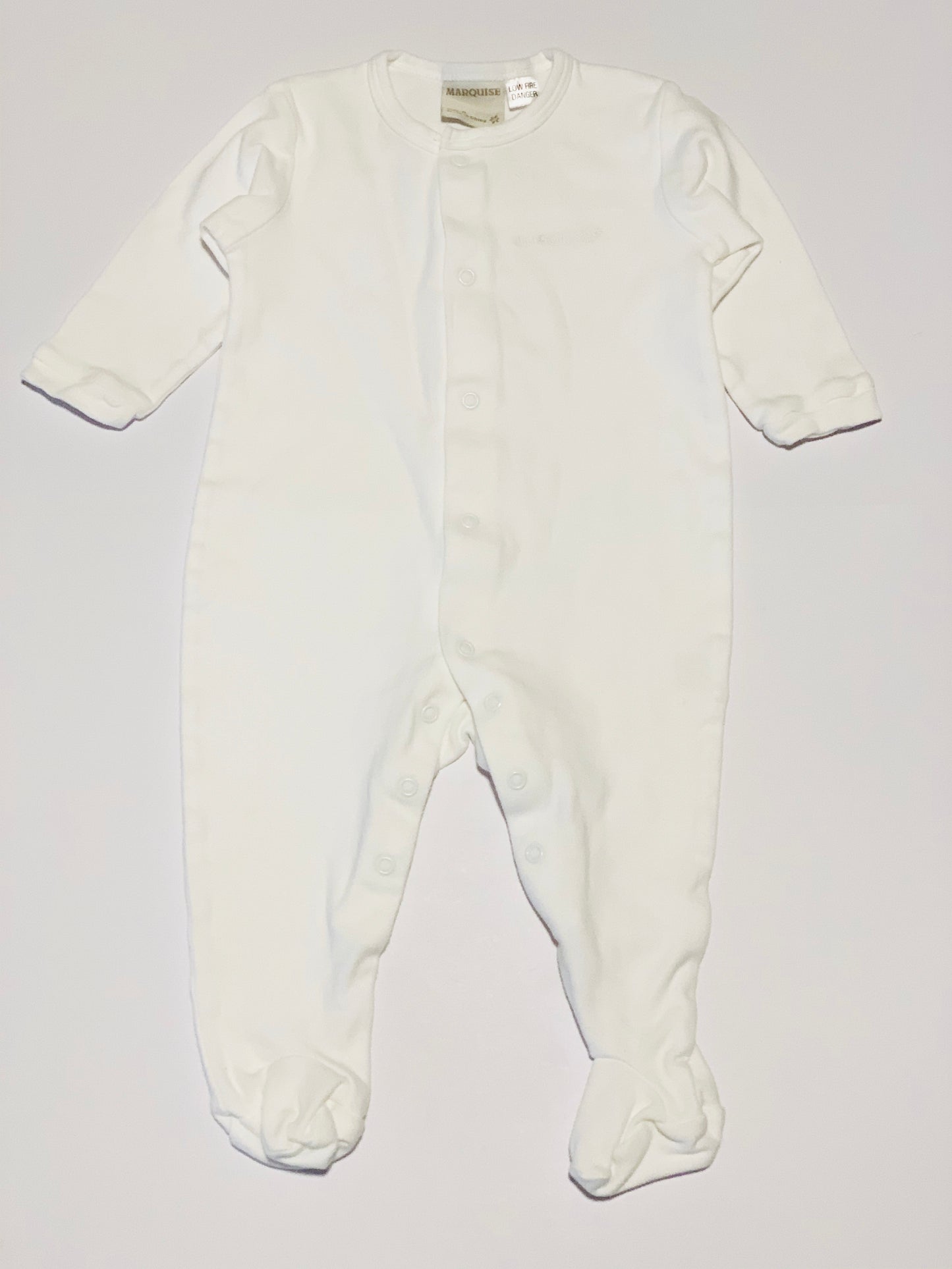 White onesie - Size 0
