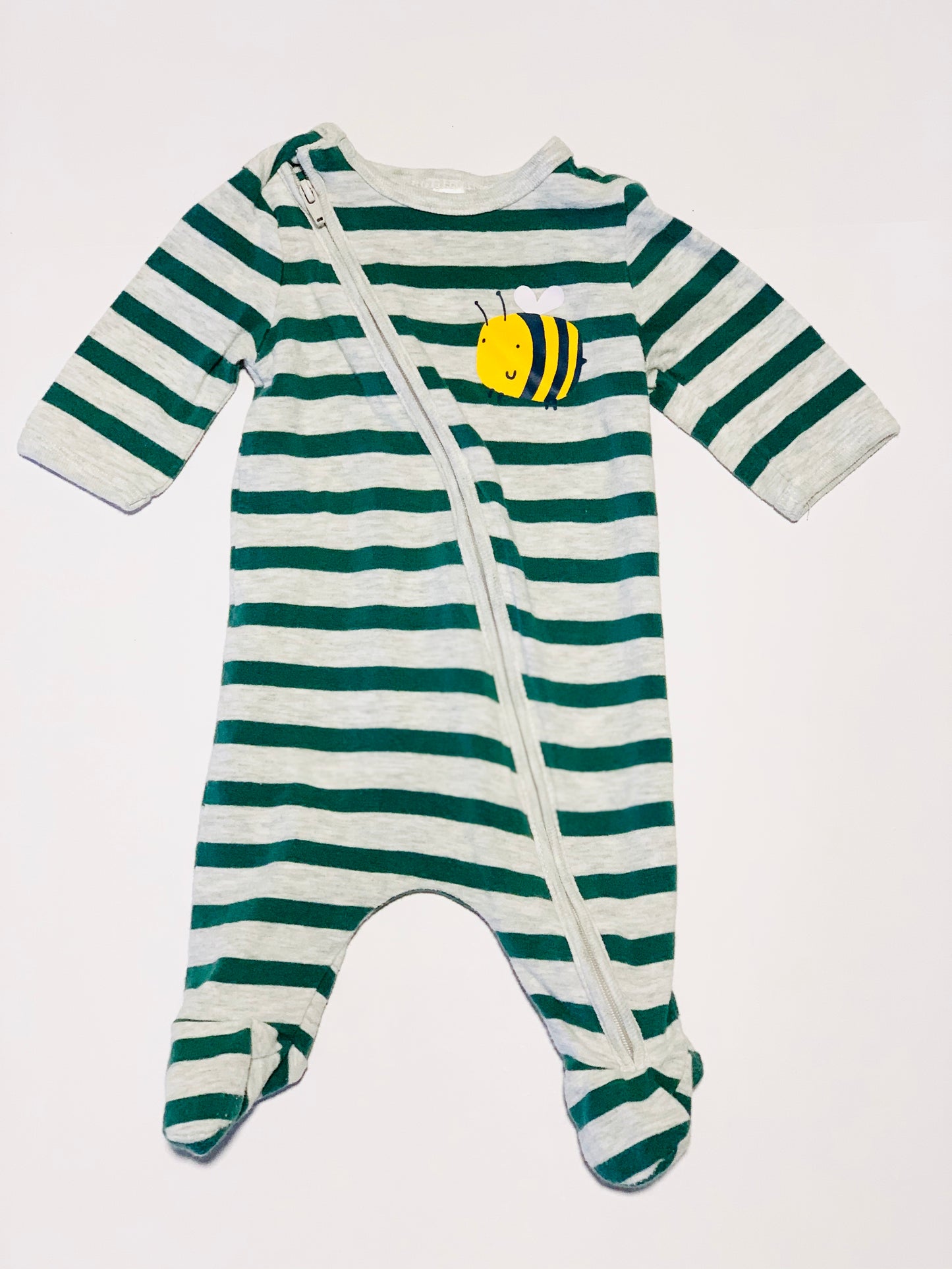 Striped bee onesie - Size 0000