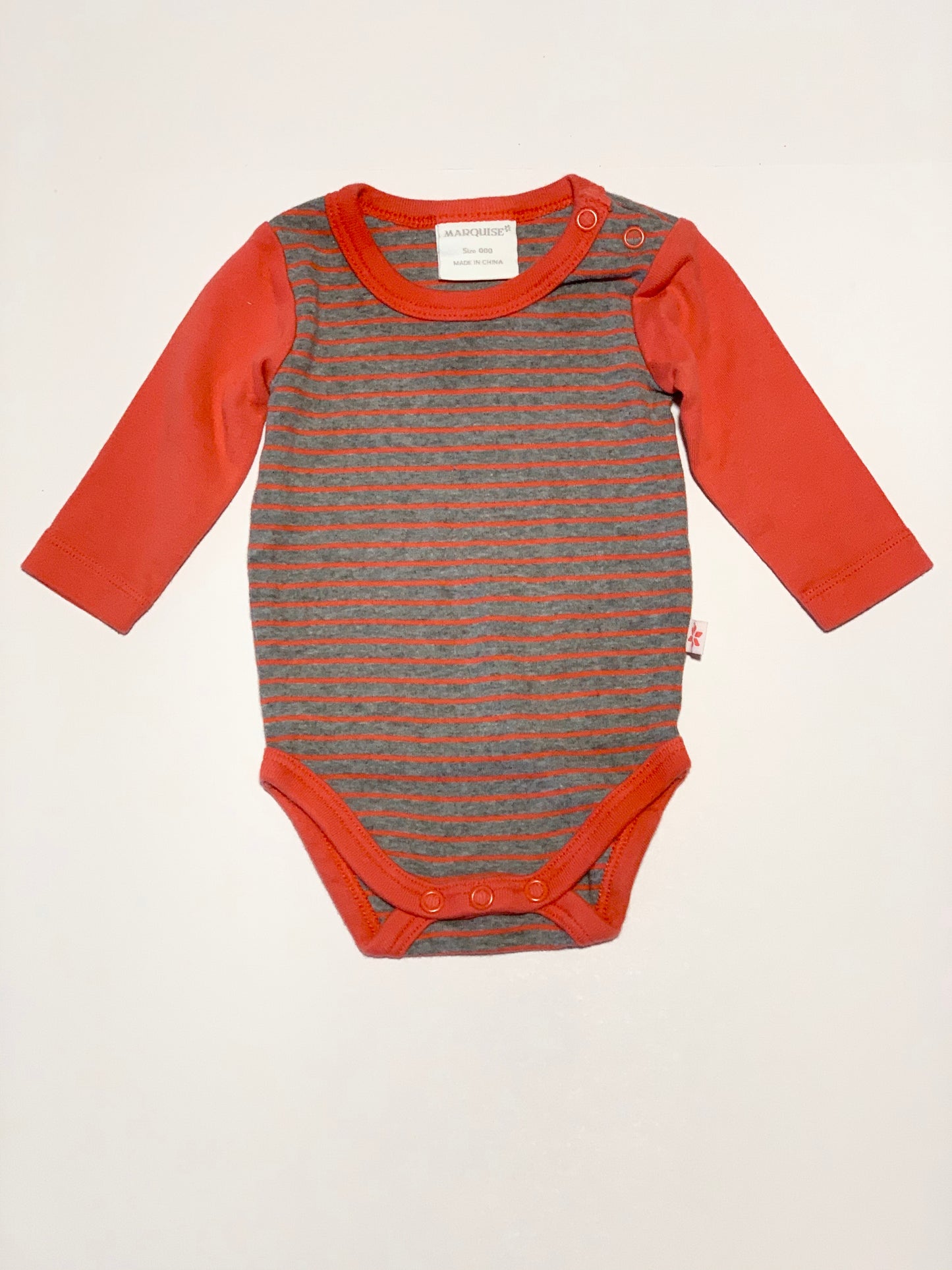 Grey striped bodysuit - Size 000