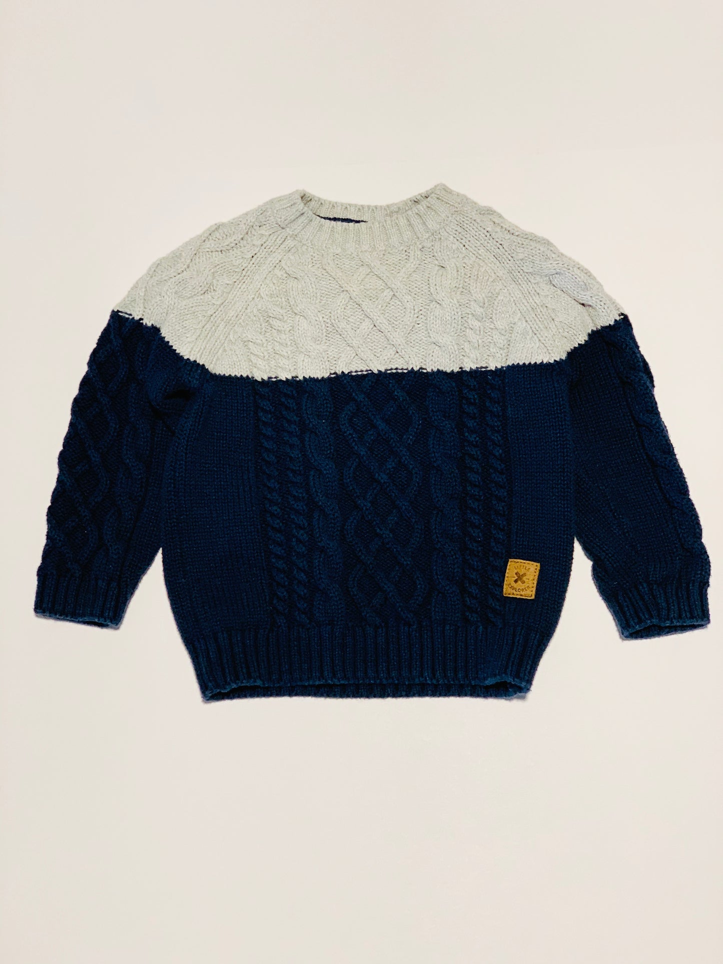 Cable knit jumper - Size 0