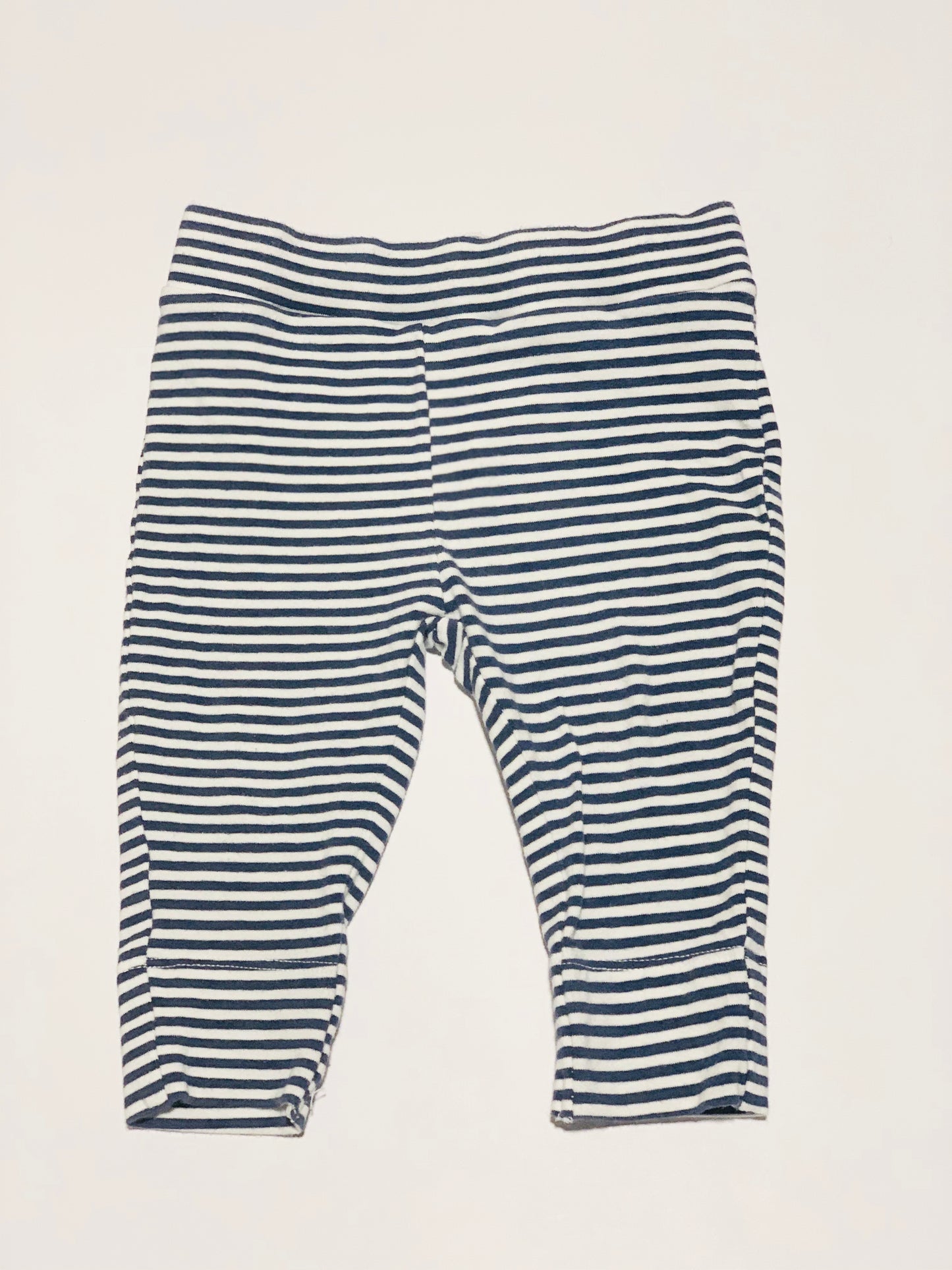 Navy striped leggings - Size 000