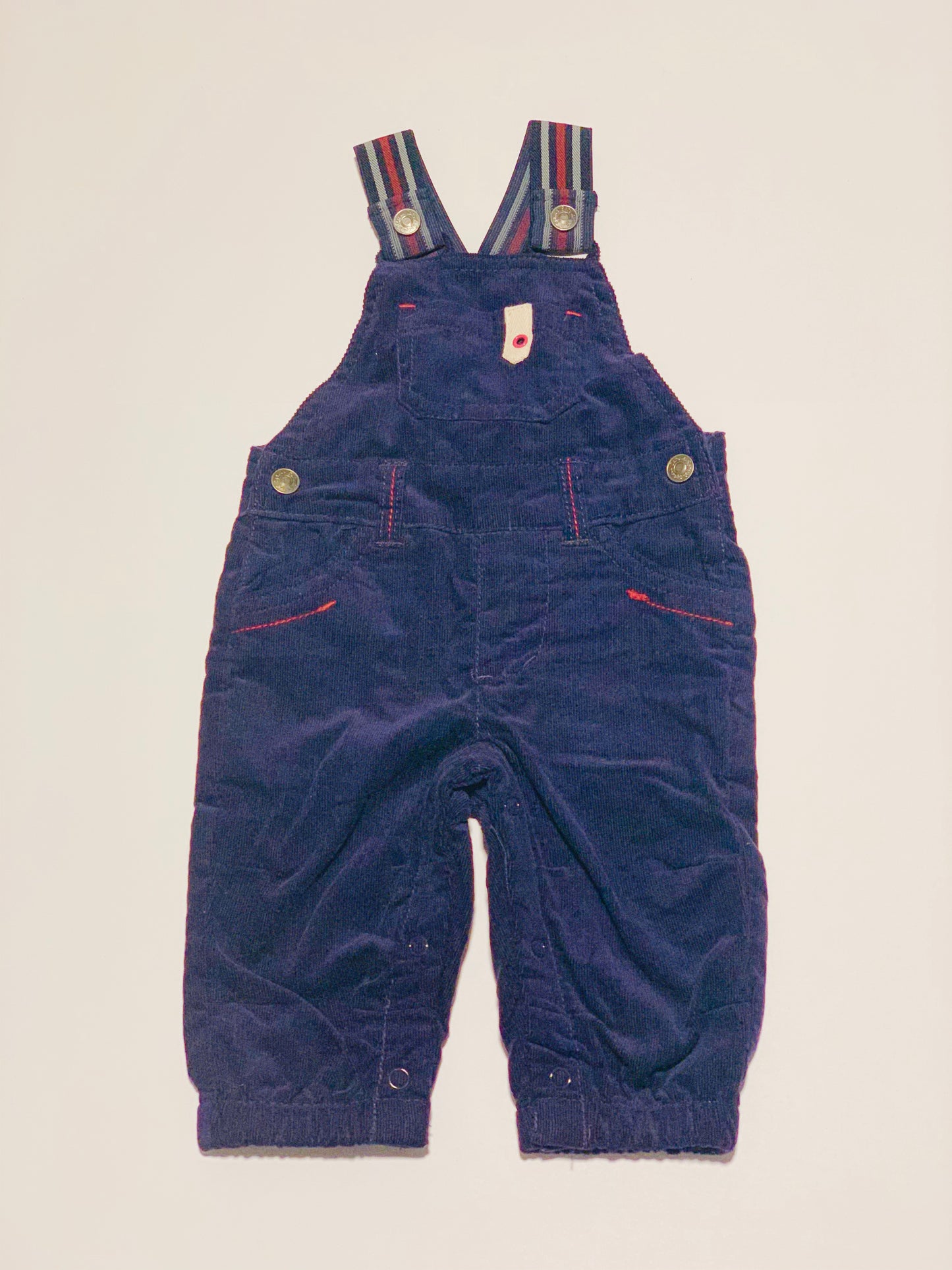 Navy corduroy overalls - Size 000