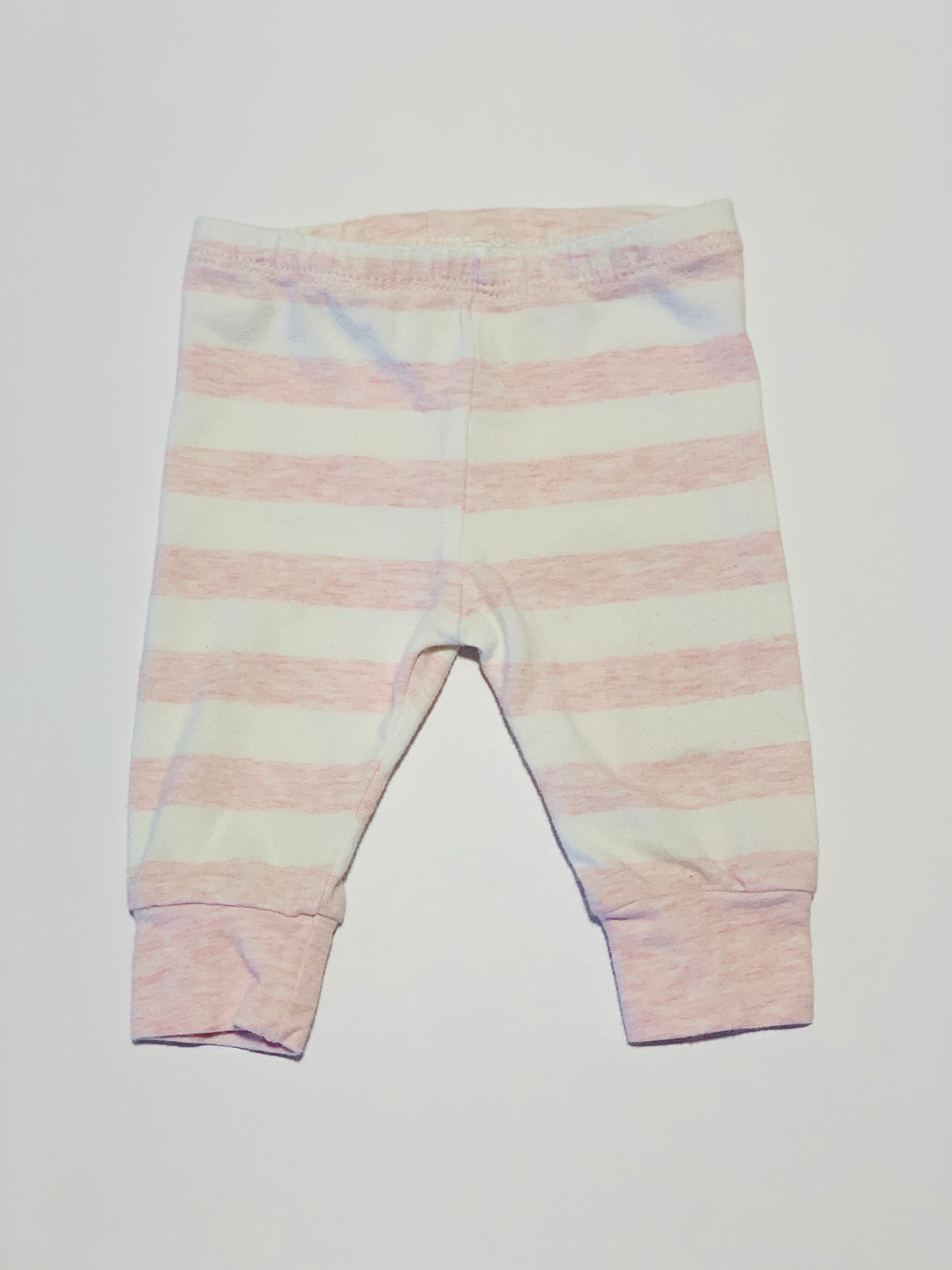 Pink stripe leggings - Size 0000