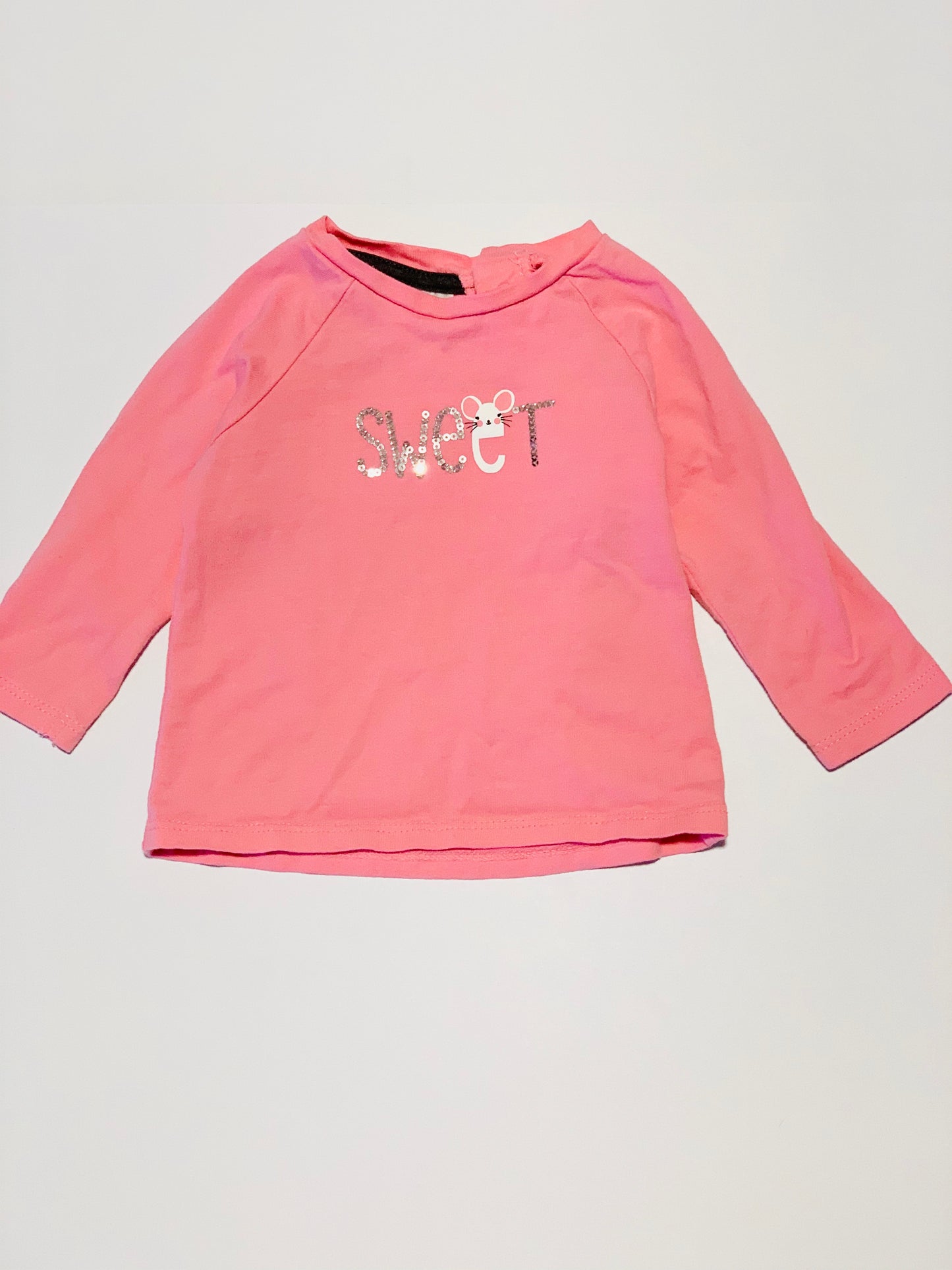Sequined mouse top - Size 000