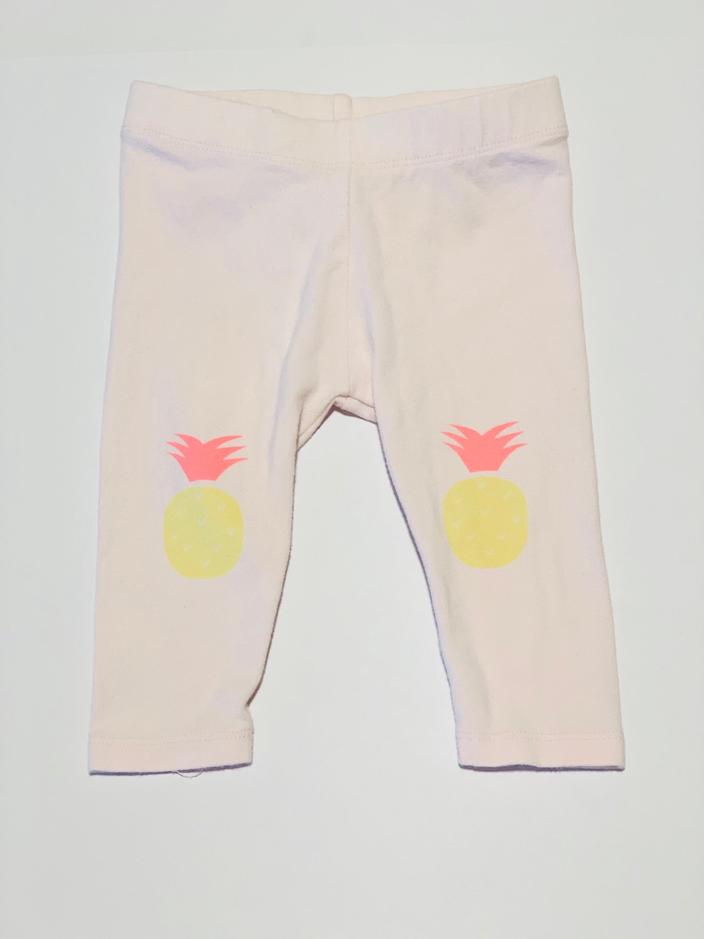 Pink pineapple leggings - Size 00