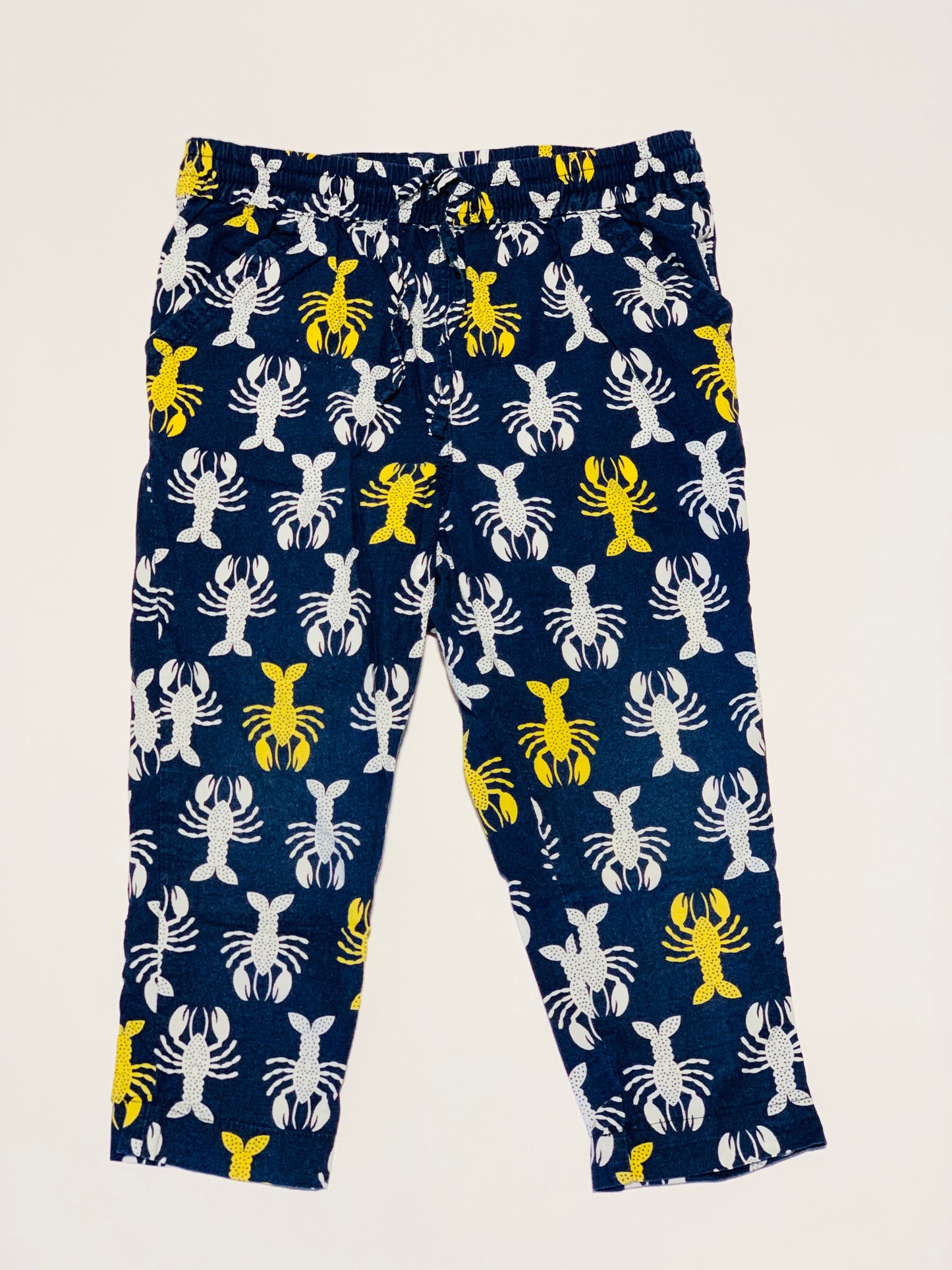 Navy lobster pants - Size 2