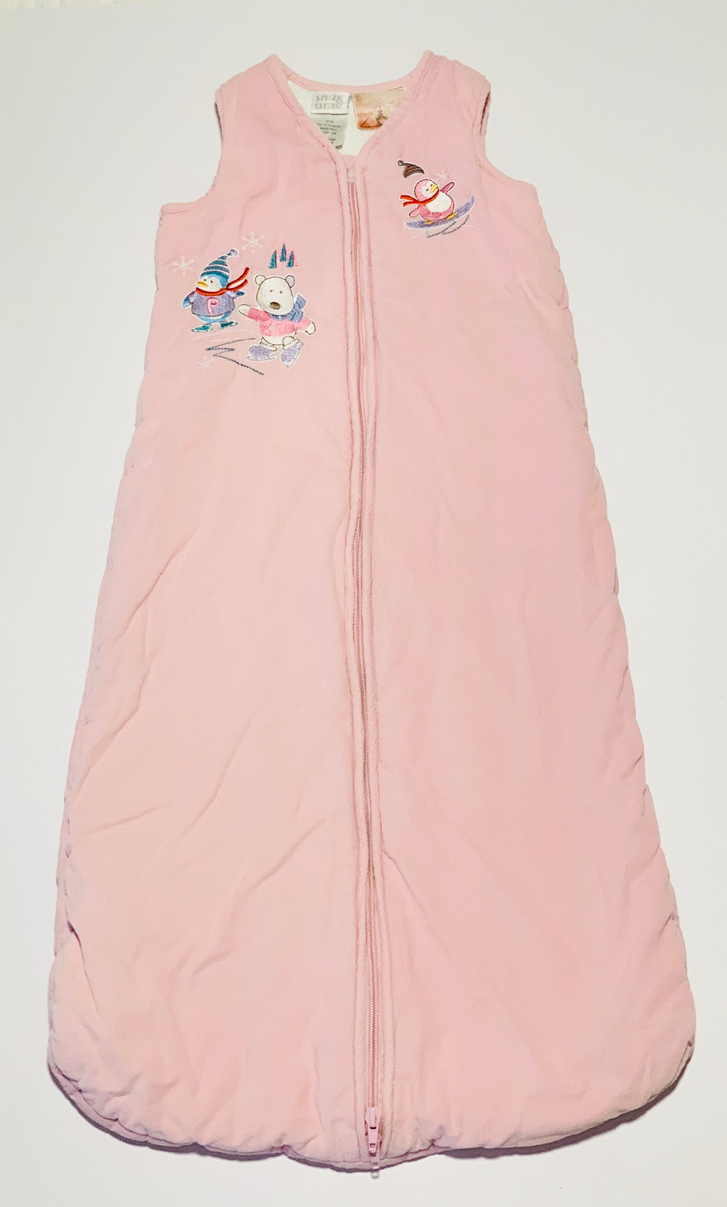 Pink corduroy 2.5tog sleeping bag- Size 12-18 months