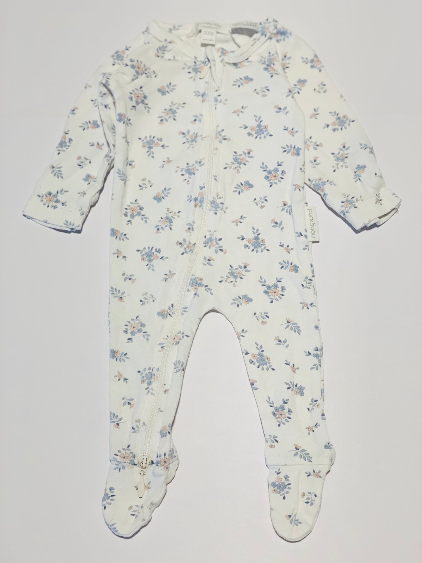 Floral onesie - Size 0000