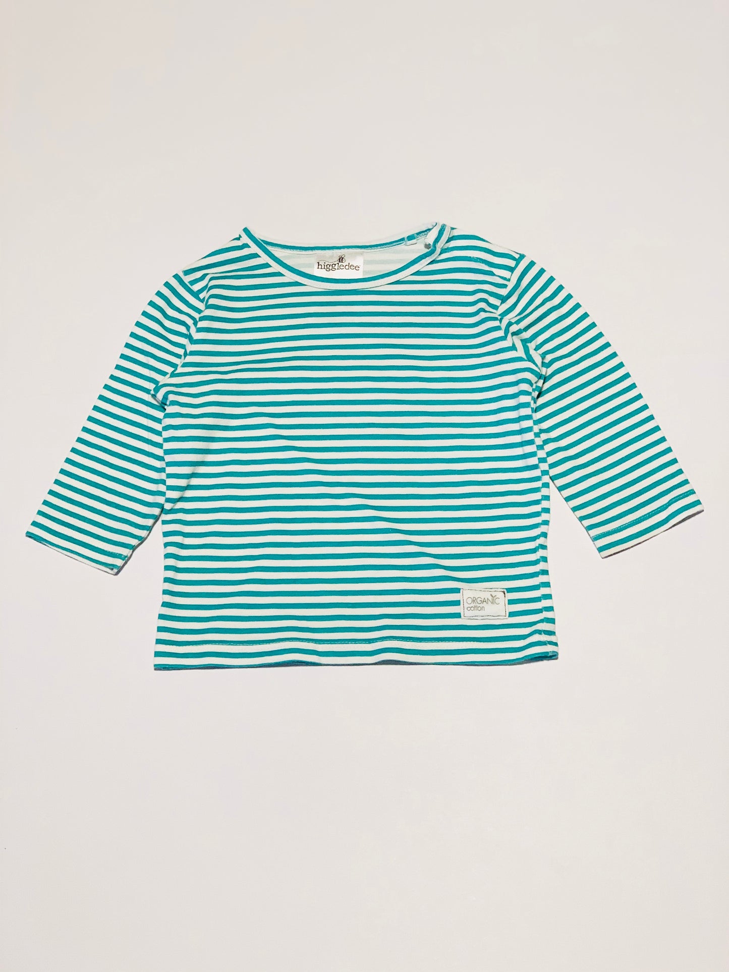 Green stripe top - Size 0