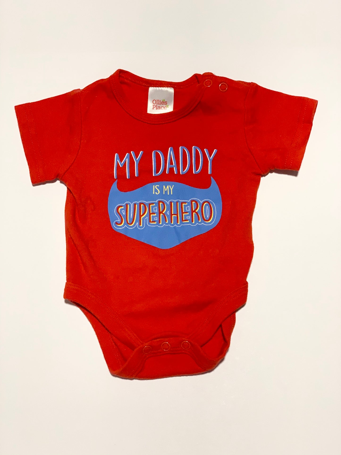 Superhero daddy bodysuit - Size 0000