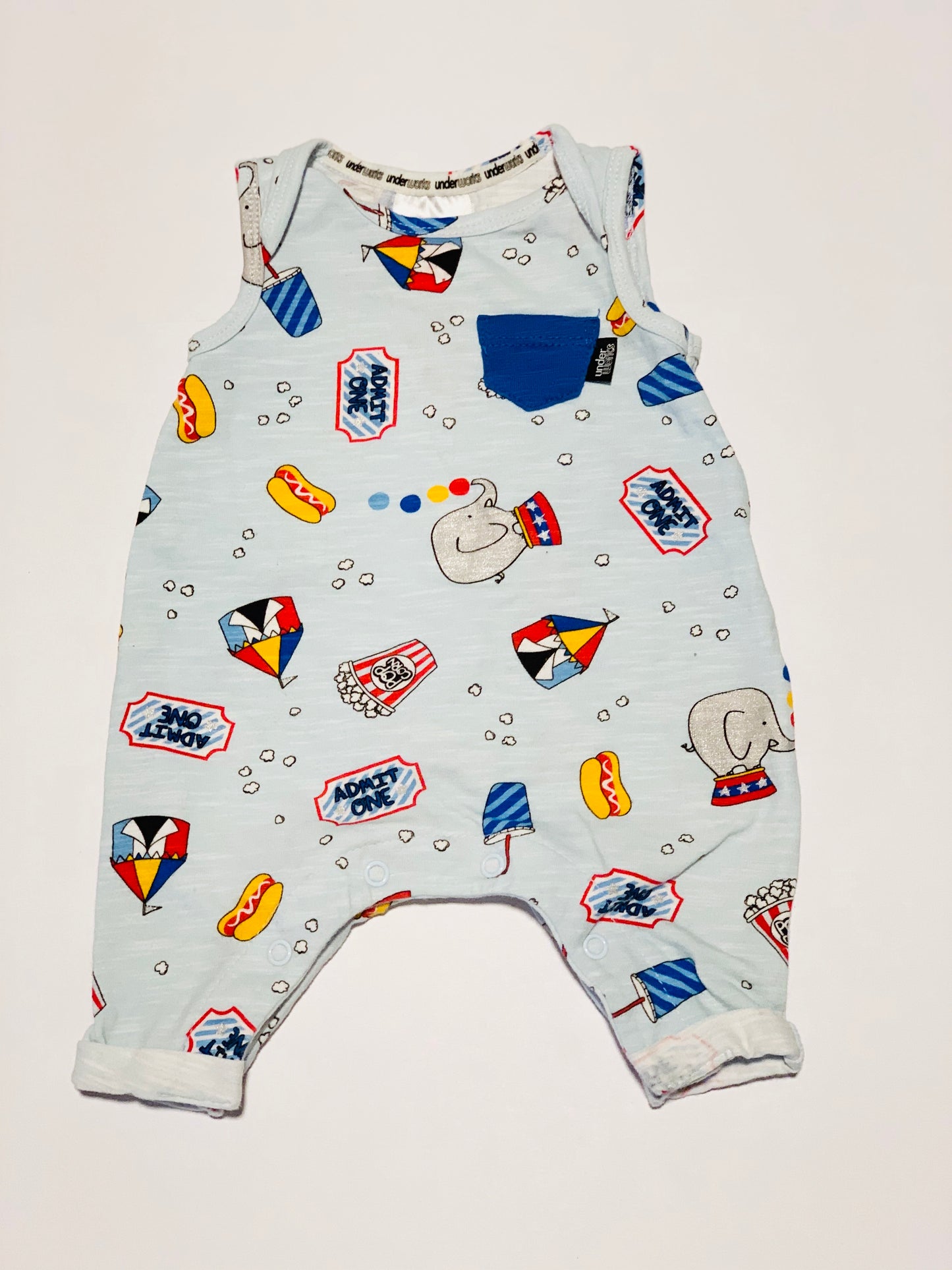 Circus romper - Size 0000