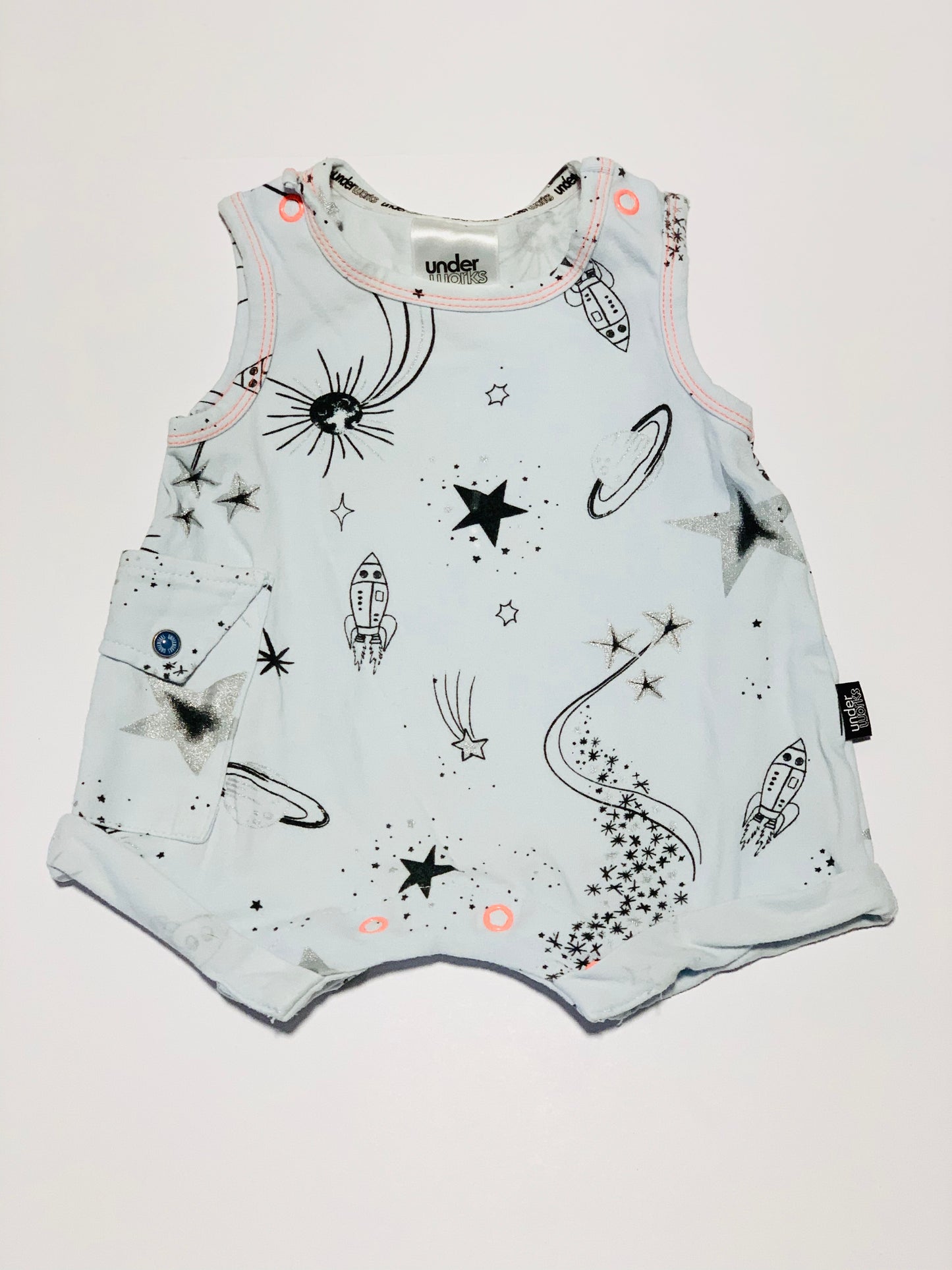 Outer space romper - Size 0000