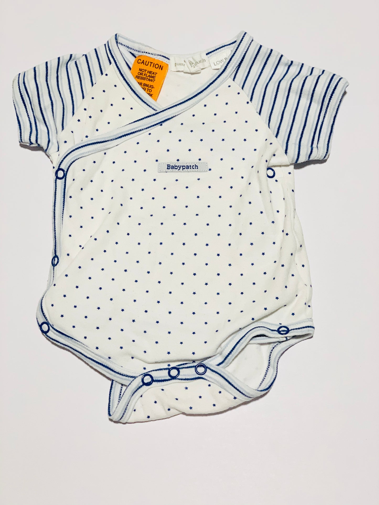 Blue stars cross-over bodysuit - Size 000