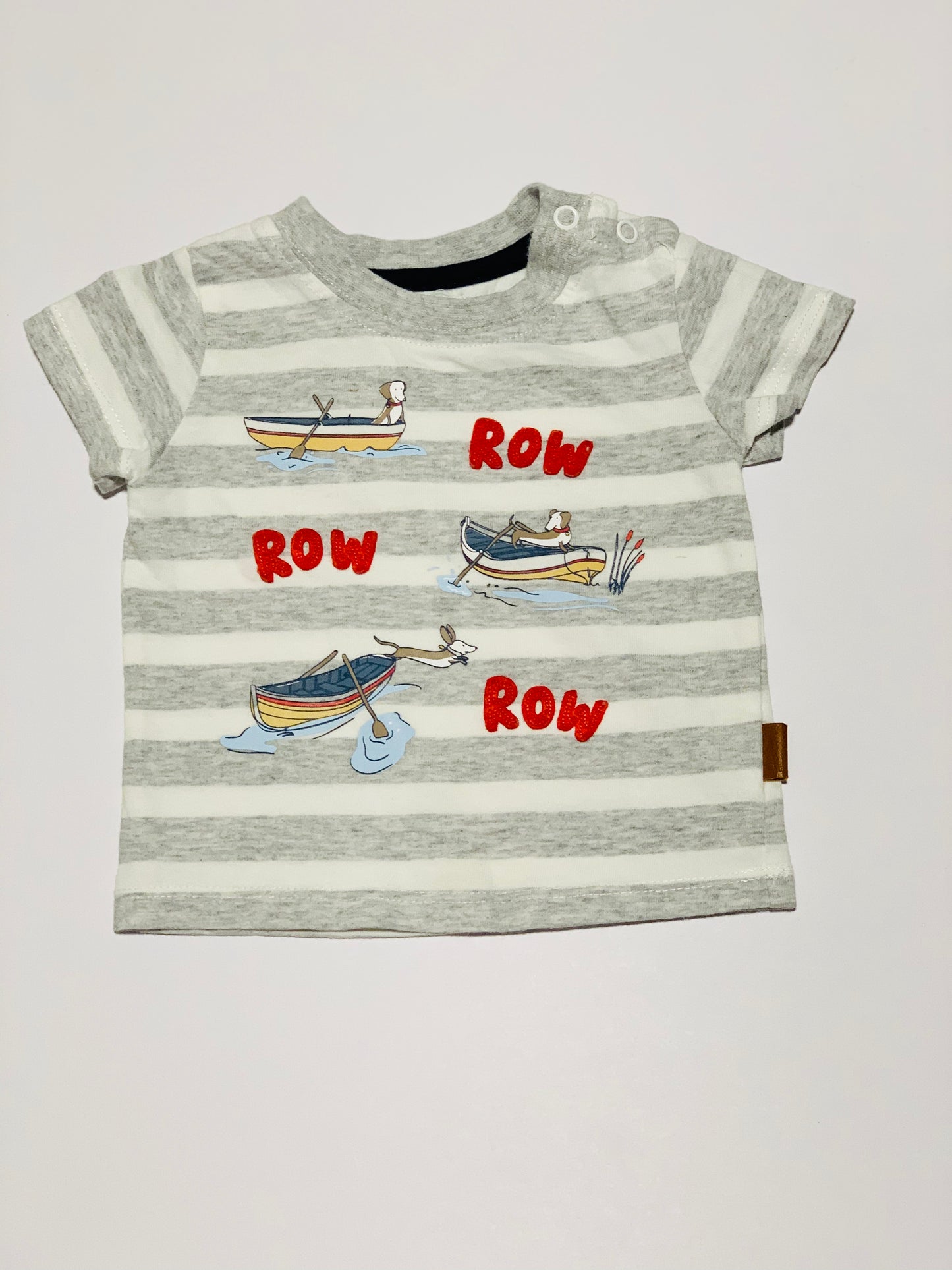 Row row row applique tee - Size 000