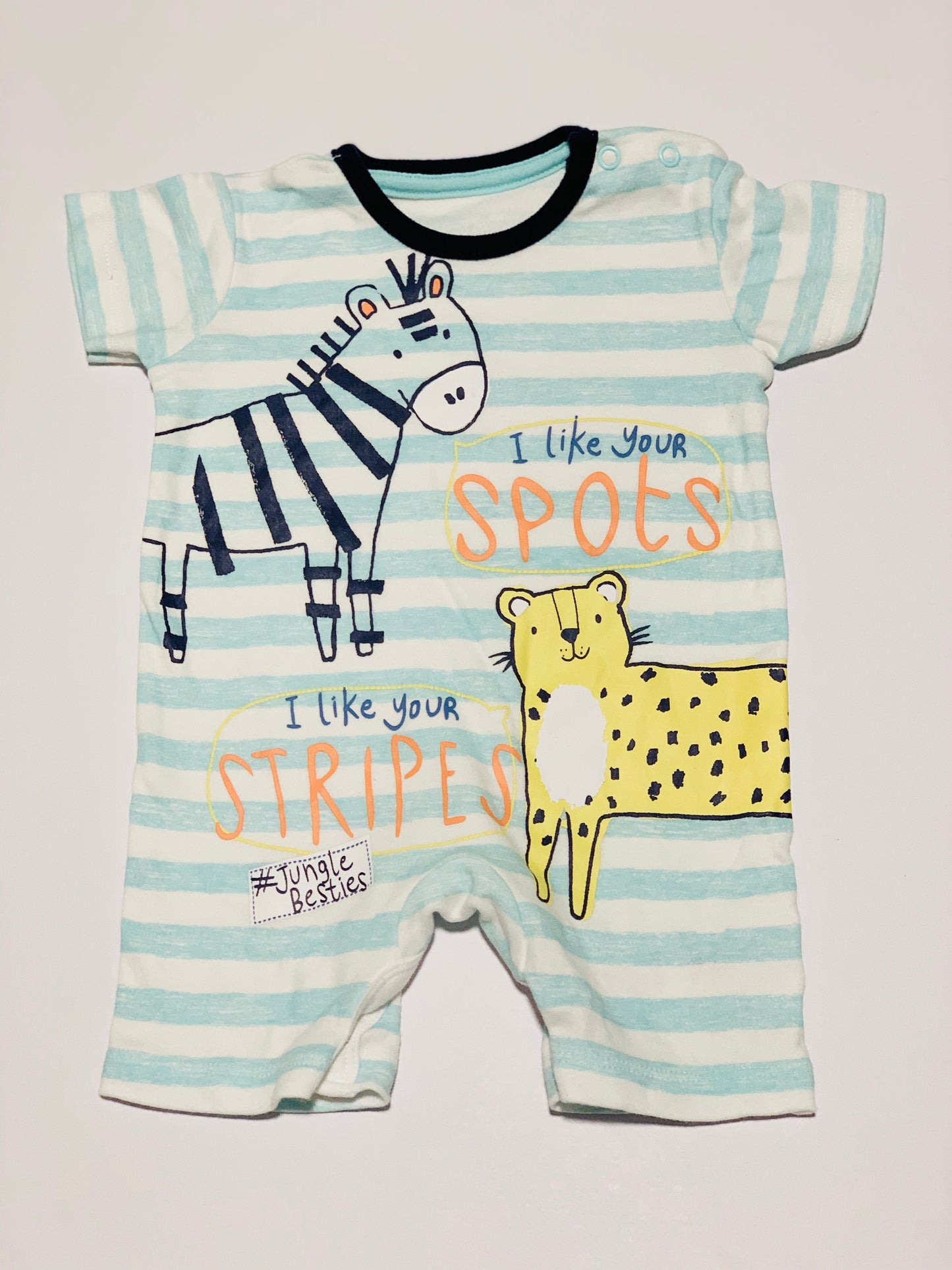 Jungle besties romper - Size 000