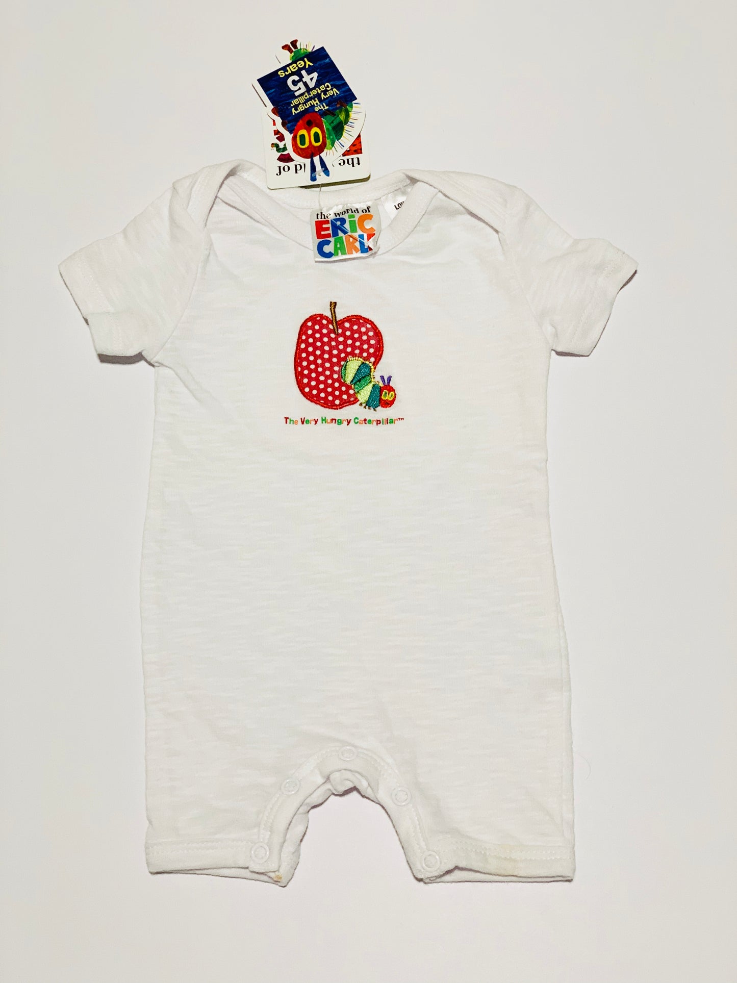 Hungry Caterpillar romper brand new - Size 000