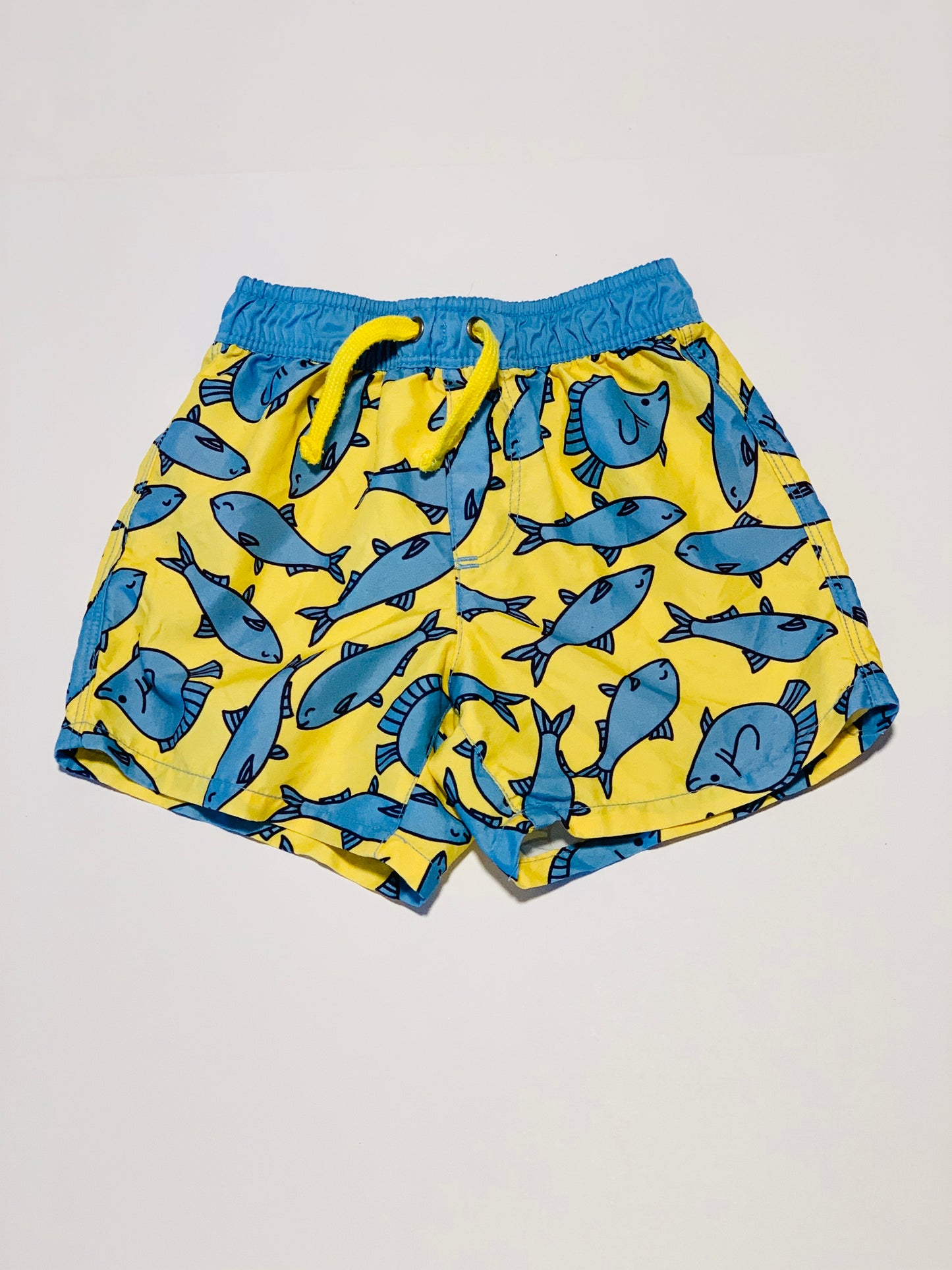 Blue fish boardshorts - Size 00