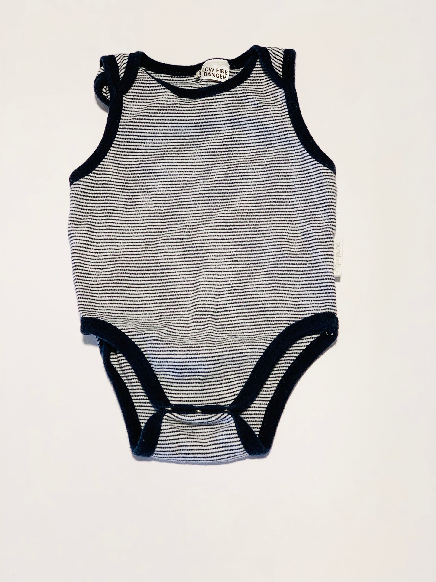 Navy stripe bodysuit - Size 00