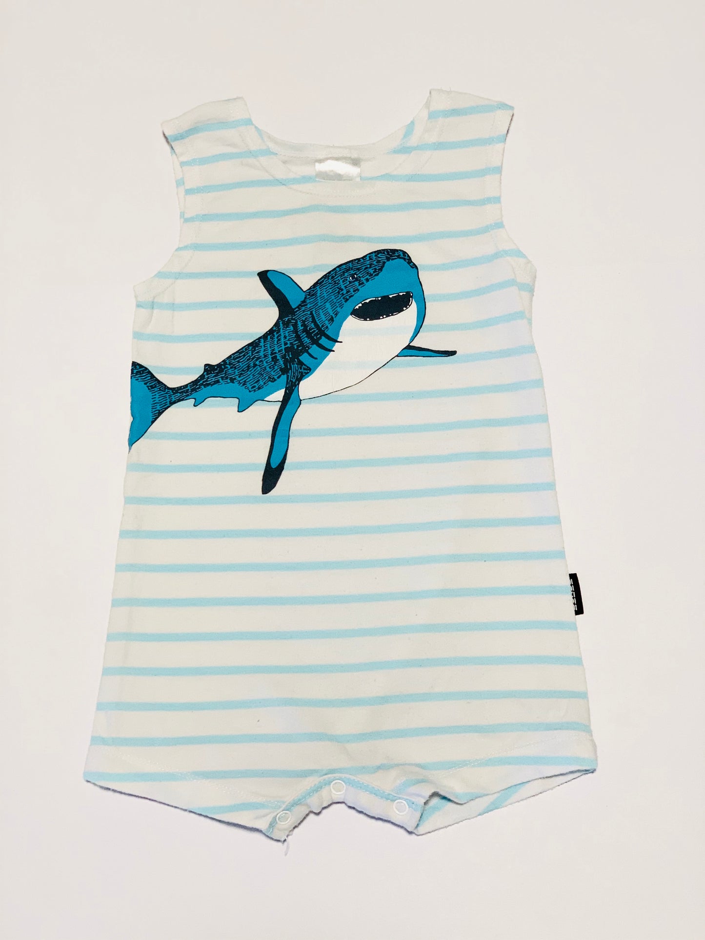 Shark romper - Size 00