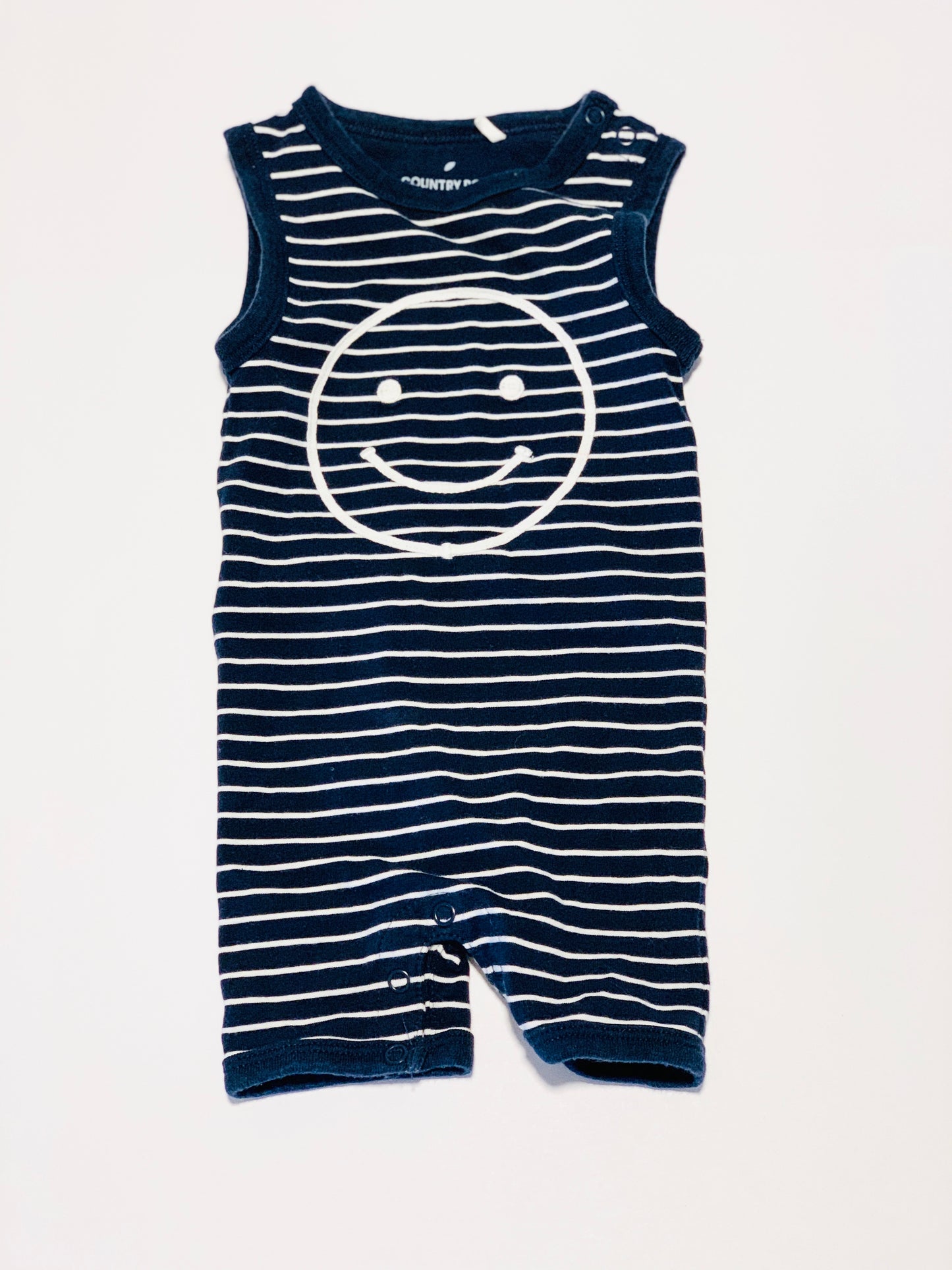 Happy face romper - Size 00