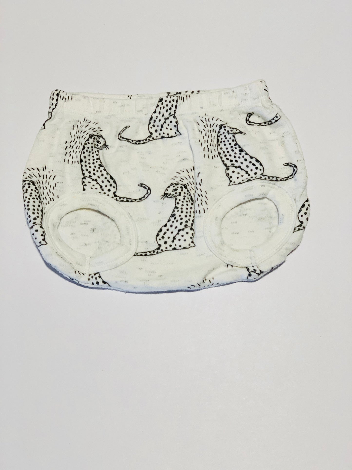 Cheetah nappy cover - Size 00