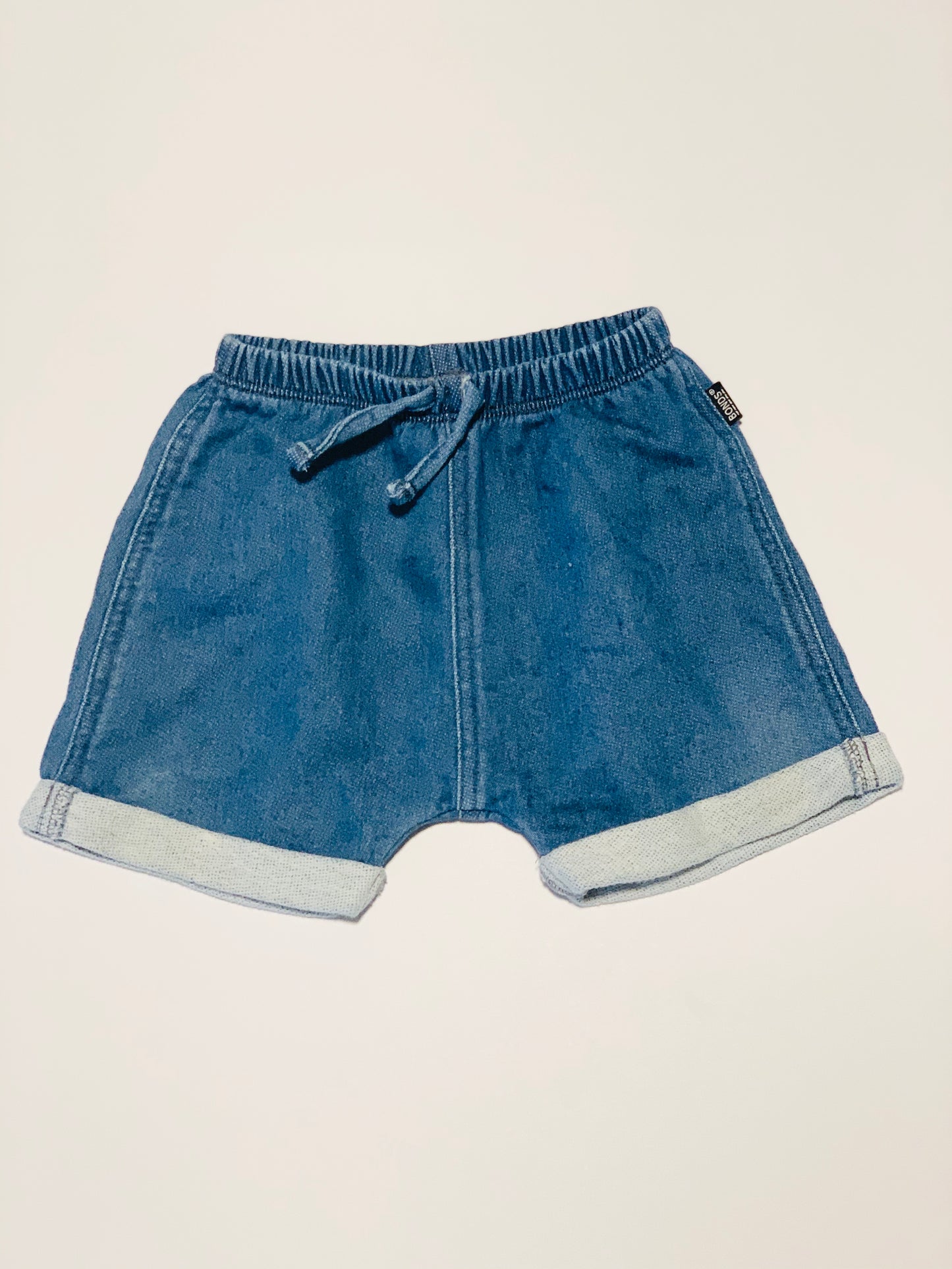 Soft denim shorts - Size 0