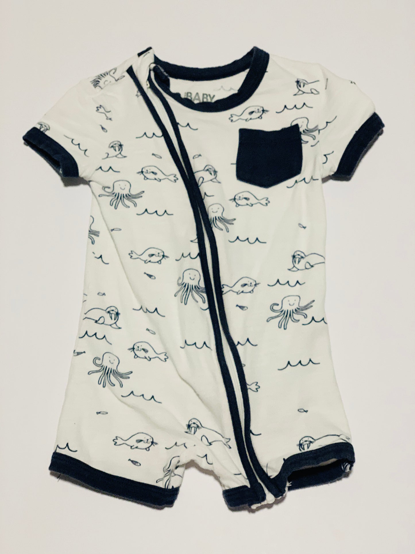 In the ocean romper - Size 0