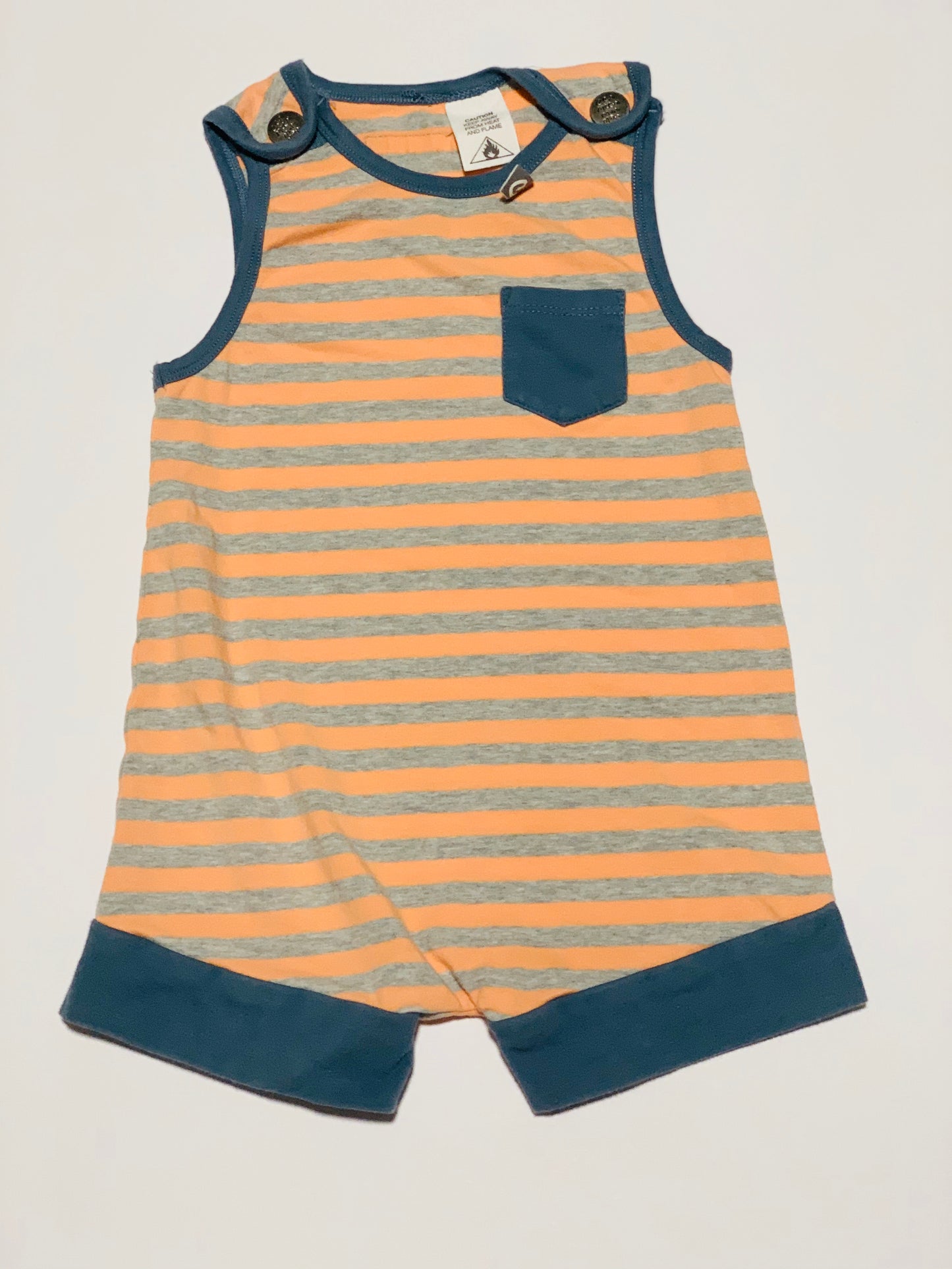 Striped romper - Size 0