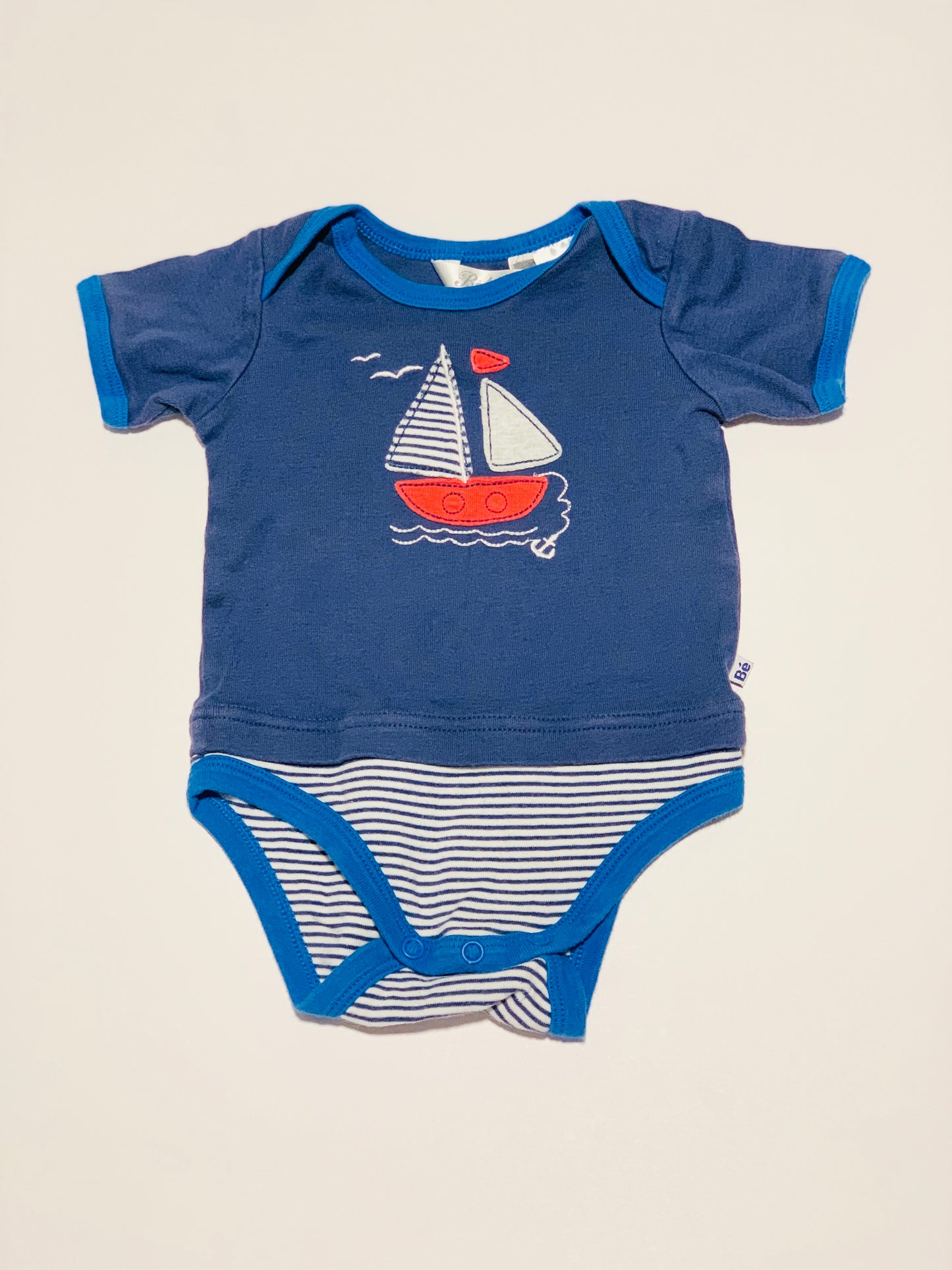 Sailboat bodysuit - Size 0