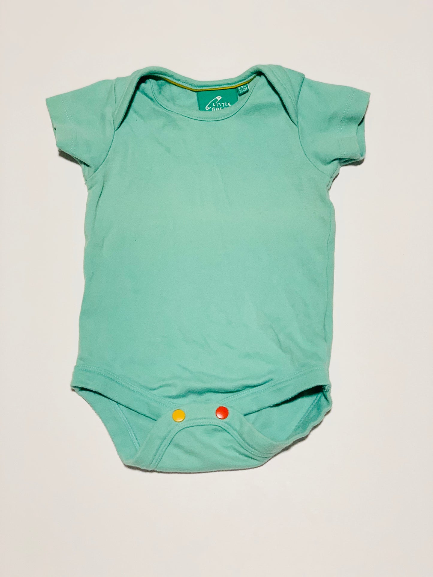 Green bodysuit - Size 6-9 months